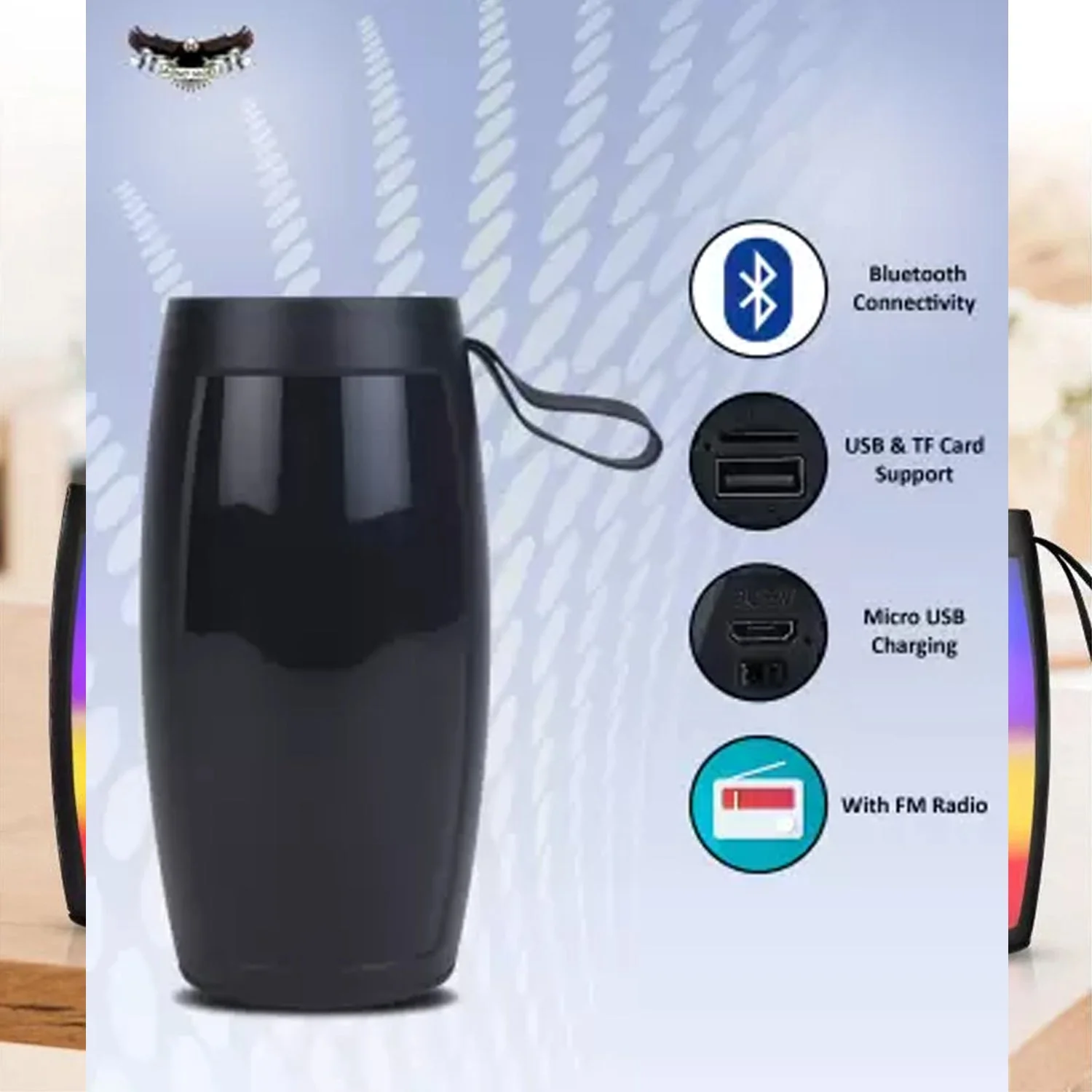 Wireless Bluetooth SpeakerFor Traveling , Party , Home & Office Use - Image 10