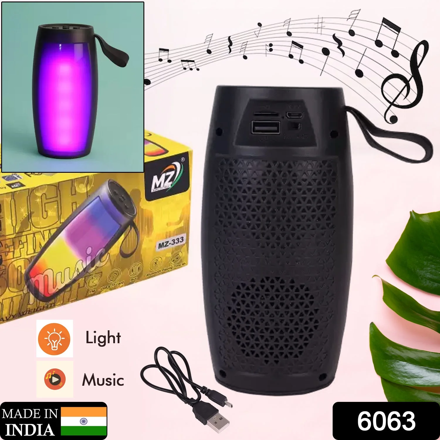 Wireless Bluetooth SpeakerFor Traveling , Party , Home & Office Use - Image 2