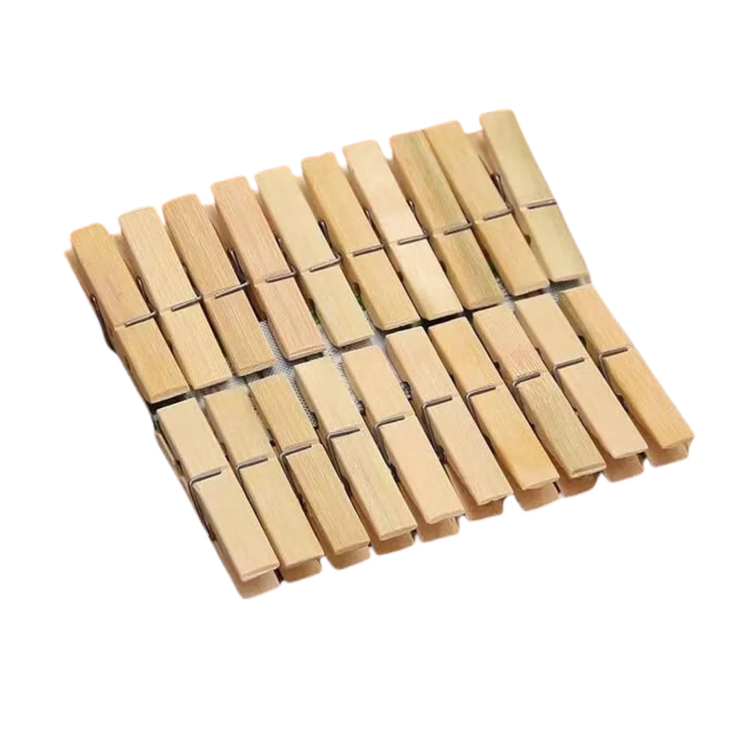 Wooden Heavy Clips – Clothespins, Craft Clips for Arts & Crafts (20 Pieces) - Image 3