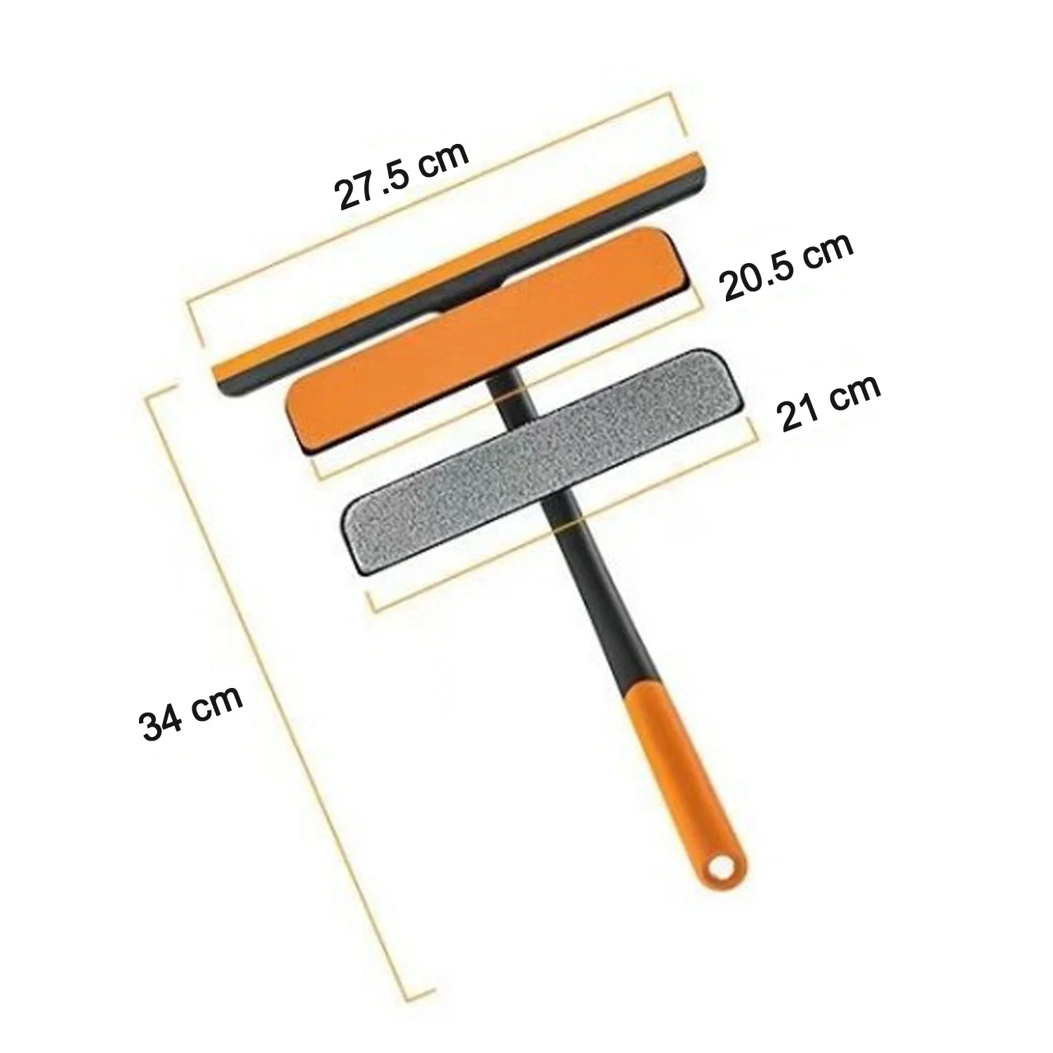 3 in 1 Glass Wiper for Household and Office Cleaning Floors Glass Surfaces and Dust - Image 8