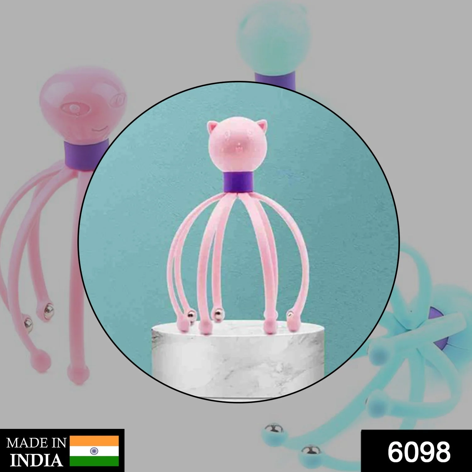 Octopus Stress Relief Therapeutic  Scalp Massager - Image 2