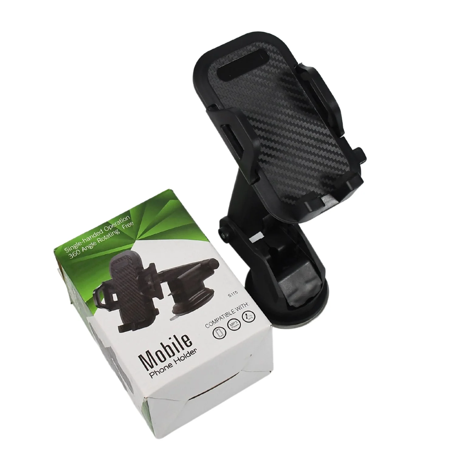 Car Dashboard Mobile Phone Holder – 3-in-1 Adjustable Smartphone Mount - Image 5