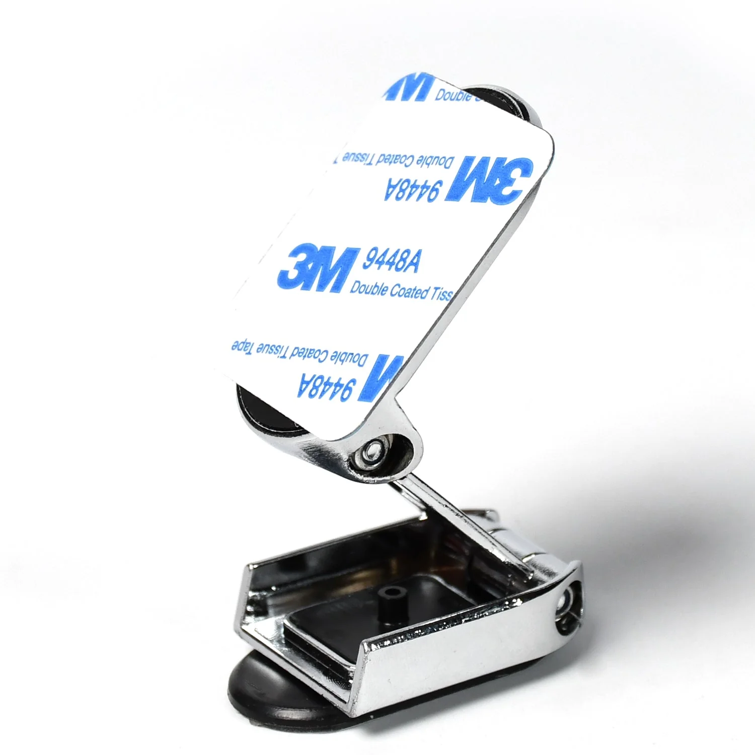 360° Rotating Magnetic Car Phone Holder in Metal (1 Pc, Folding) - Image 4