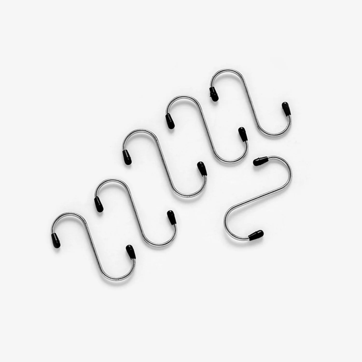 S-Shaped Hanging Hooks for Kitchen & Home Use – Strong Metal Hooks (6 Pc Set) - Image 5
