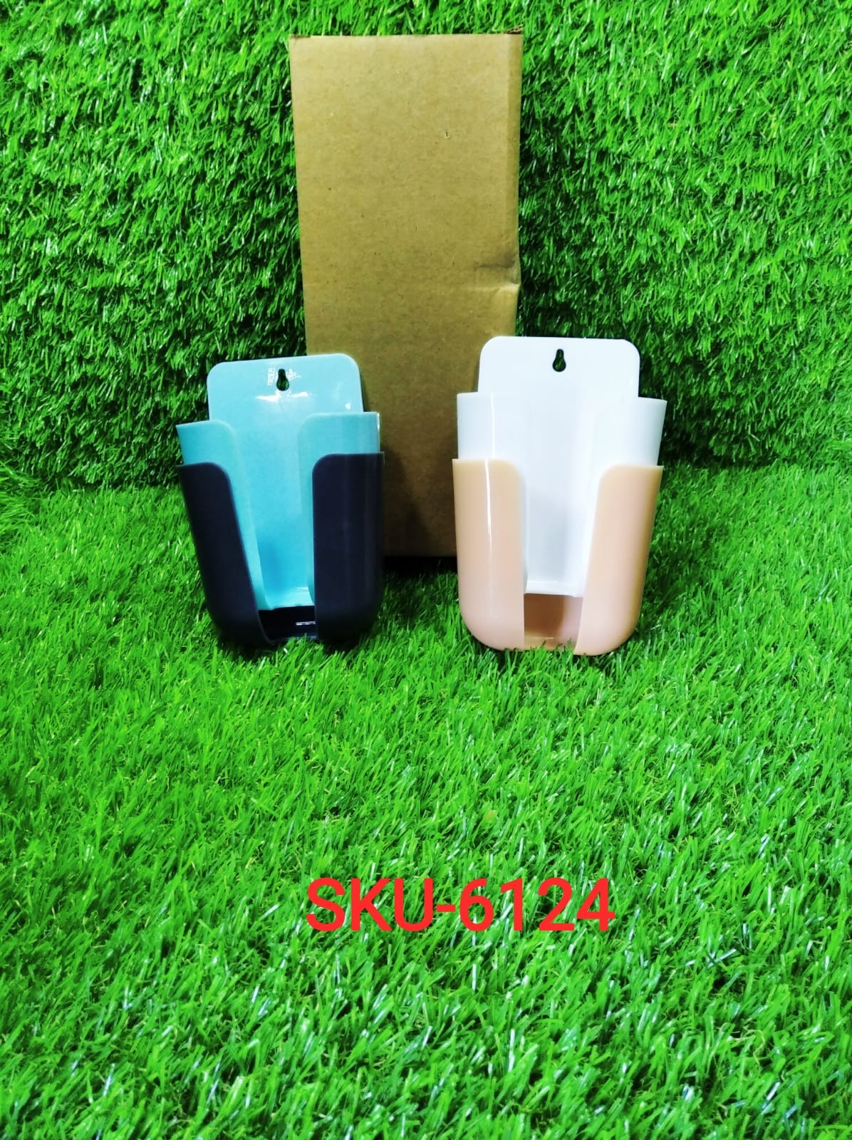 Wall Mounted Storage Box Remote Storage Organizer Case (Multicolour) - Image 8