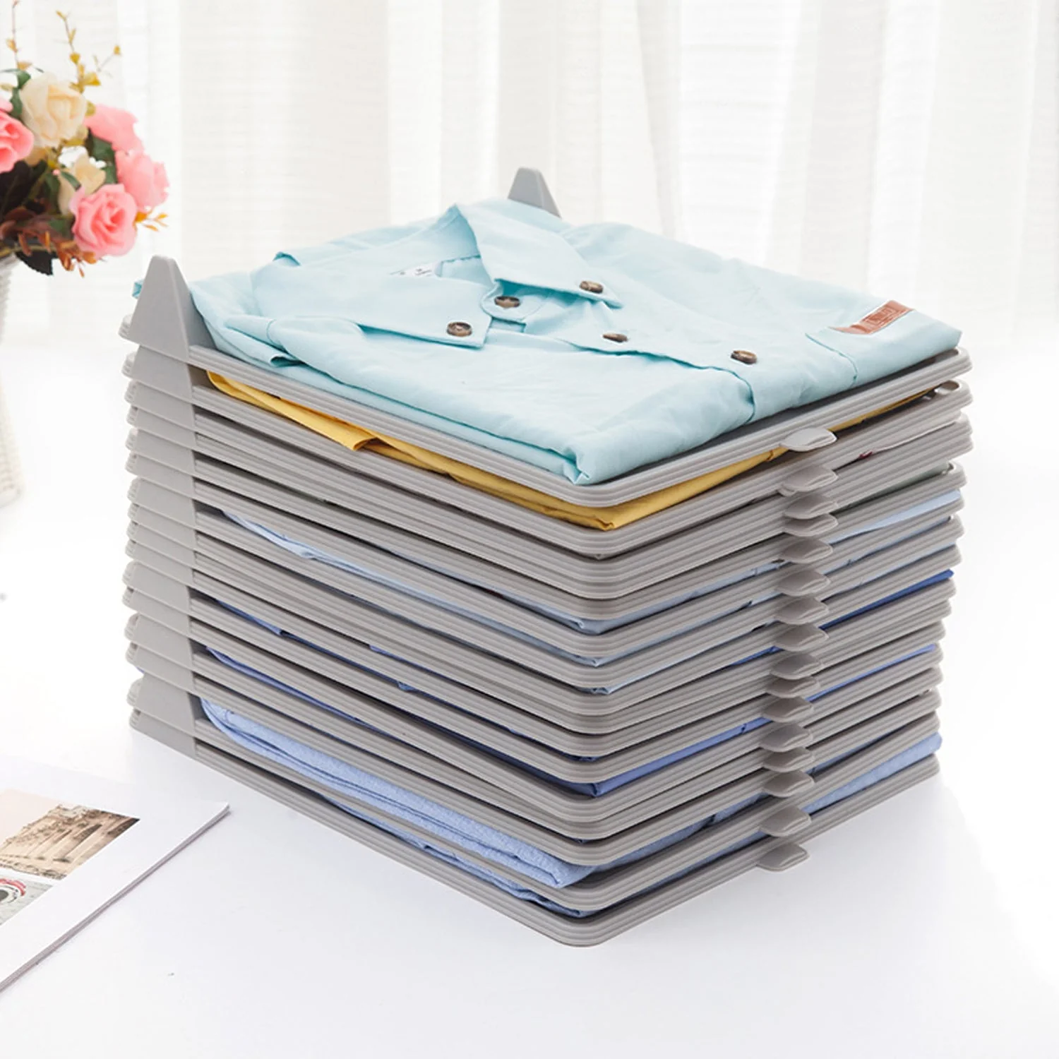 Cloth Organizer for Neat Fabric Storage – Ideal for Home & Ironing Shops (1 Pc, MOQ: 10)