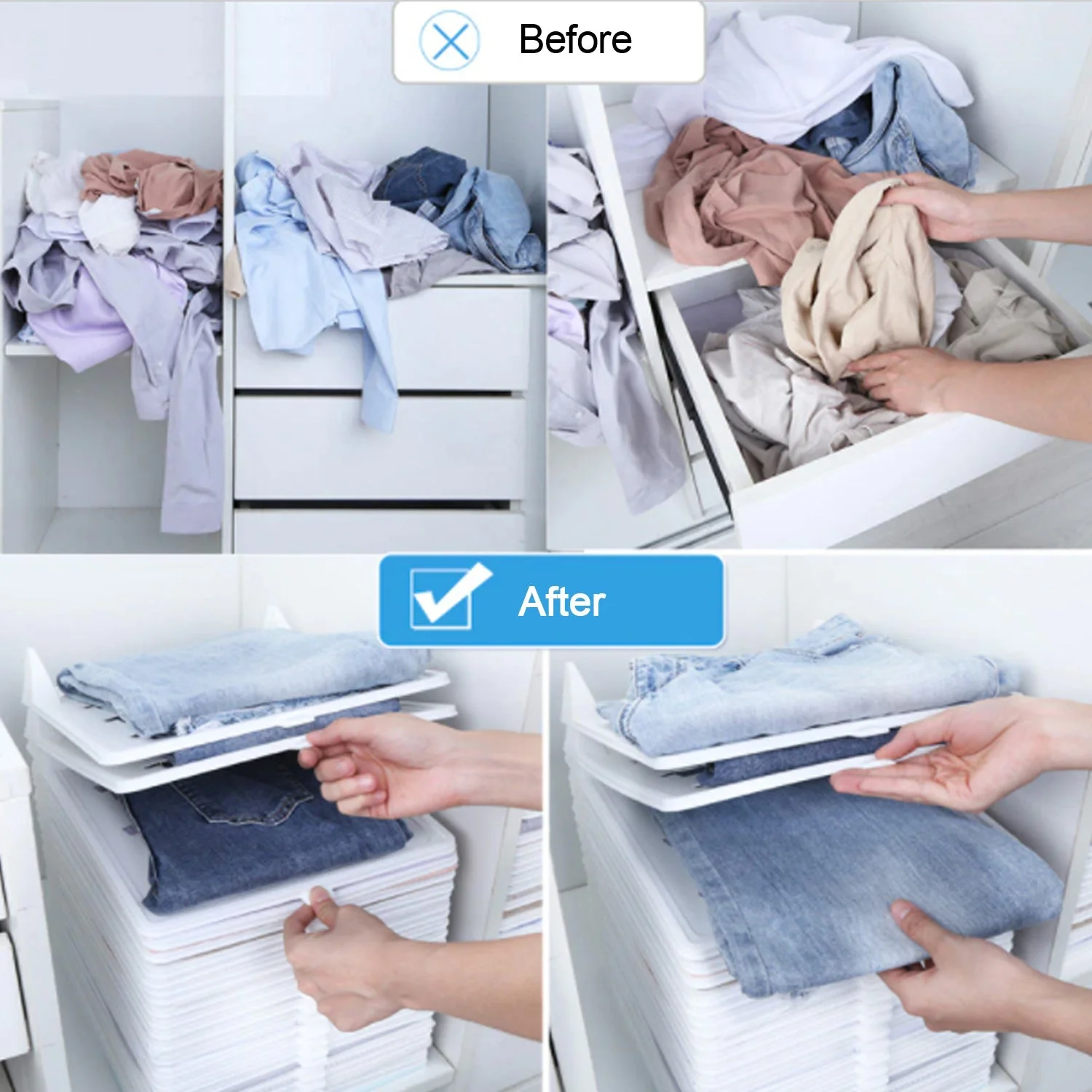 Cloth Organizer for Neat Fabric Storage – Ideal for Home & Ironing Shops (1 Pc, MOQ: 10) - Image 6