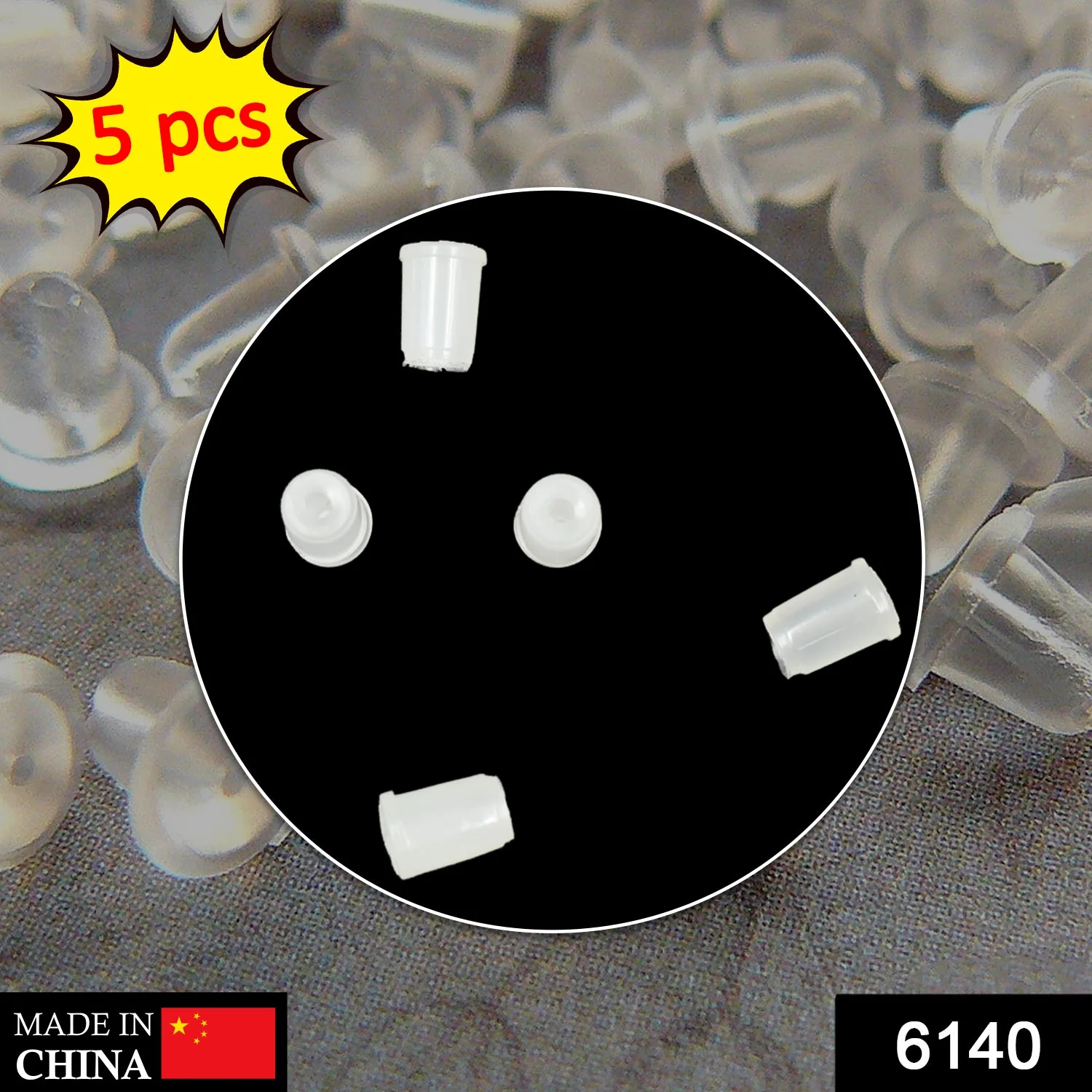 5 Pc Hot Water Bag Water Stopper used as stopper while injecting nails on walls etc - Image 3