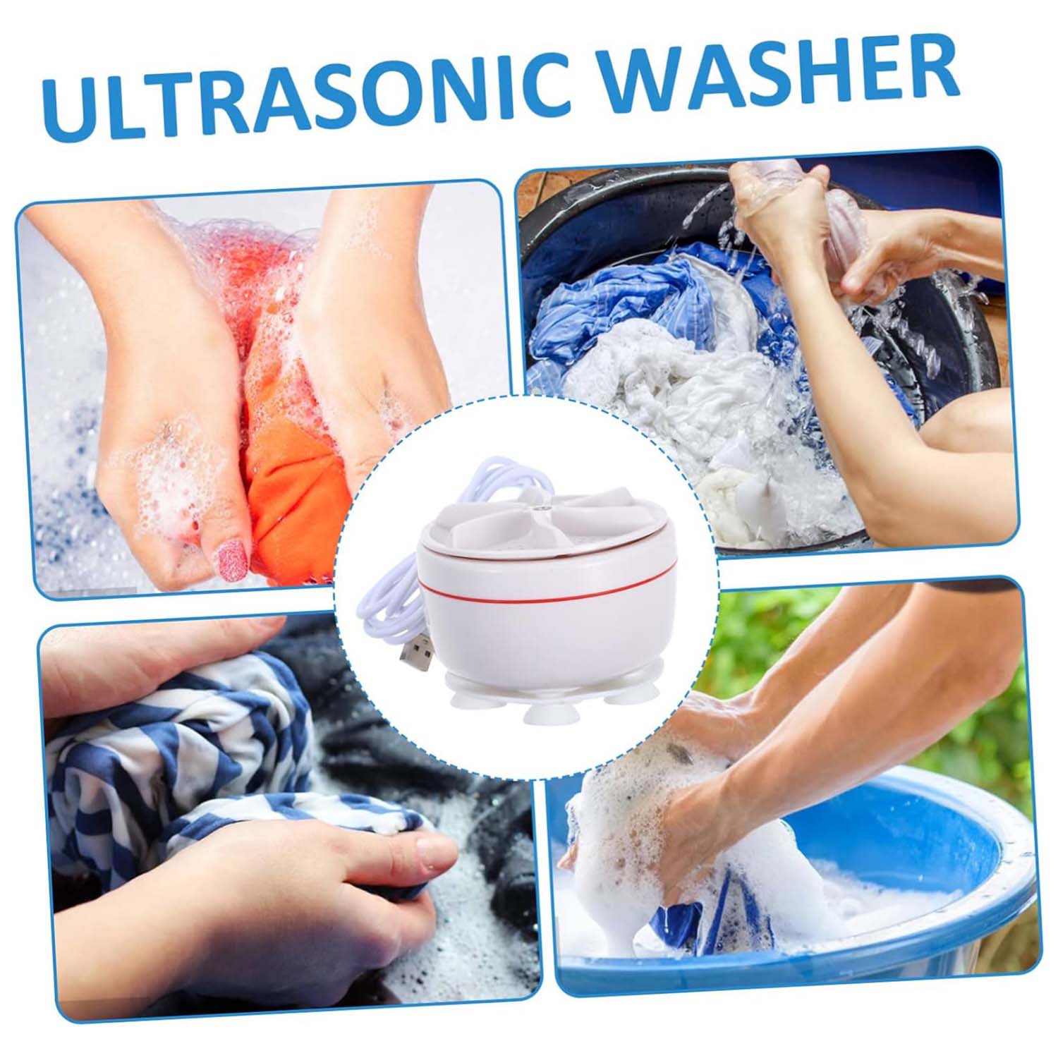 Mini Turbo Washing Machine – Portable USB Washer for Home & Small Spaces - Image 3