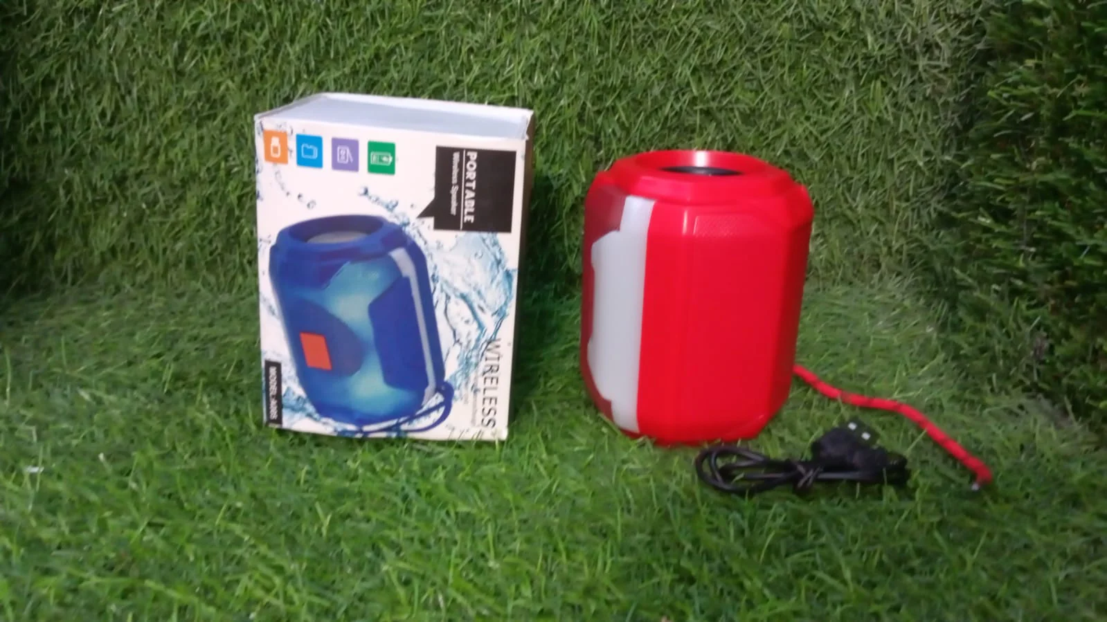 Wireless Portable Bluetooth DJ Bass Speaker , Rechargeable Media Player - Image 9