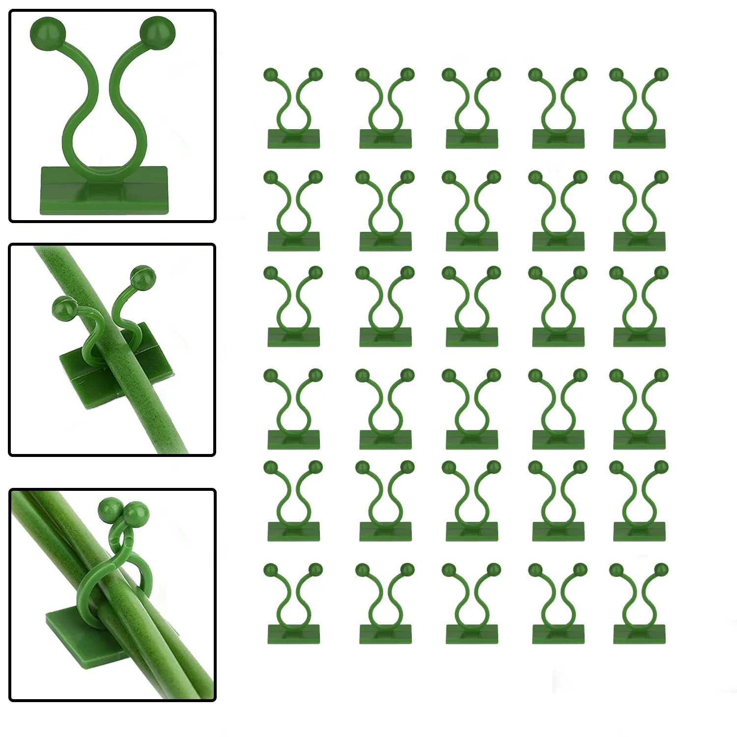 30pcs wall Plant Climbing Clip widely (Box/30 Pcs Set) - Image 5