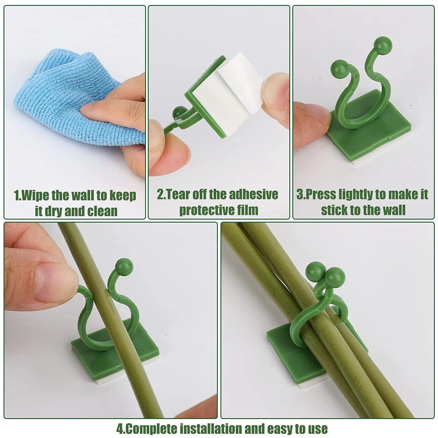 Money Plant Support Clips Vine Plant (10 Pcs Set) - Image 5