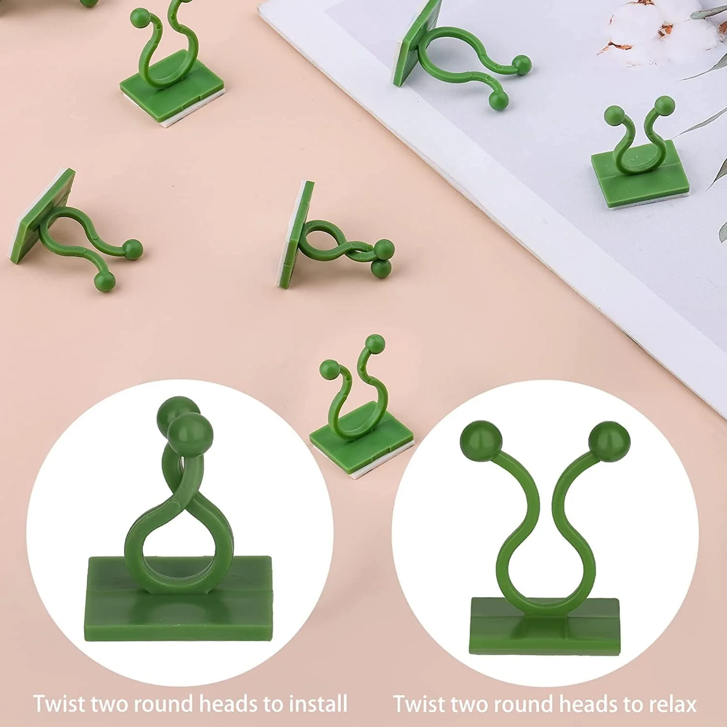 Money Plant Support Clips Vine Plant (10 Pcs Set) - Image 6