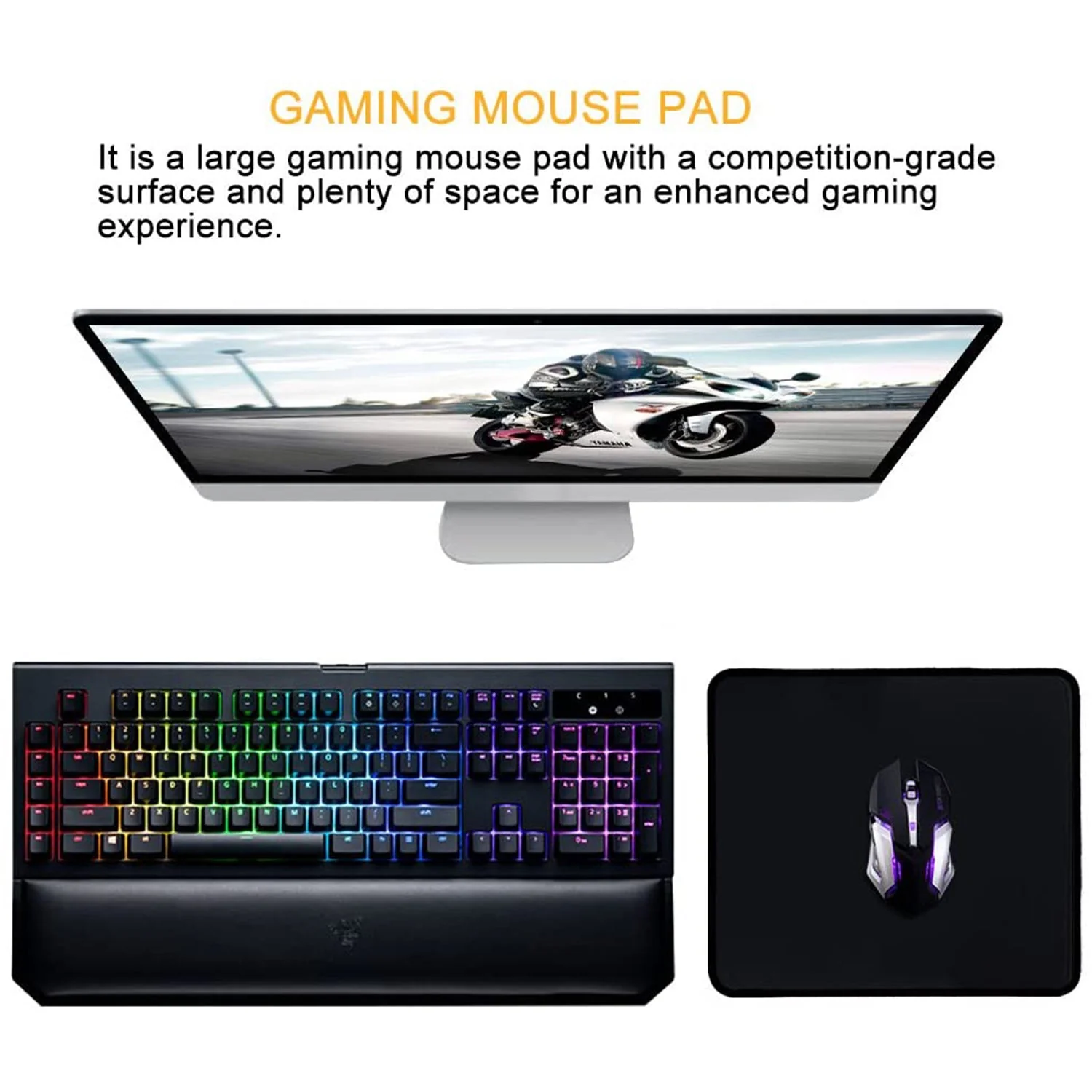 Simple Mouse Pad Used For Mouse While Using Computer. - Image 10