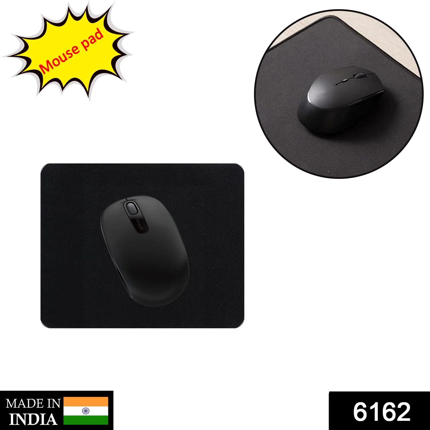 Simple Mouse Pad Used For Mouse While Using Computer. - Image 2