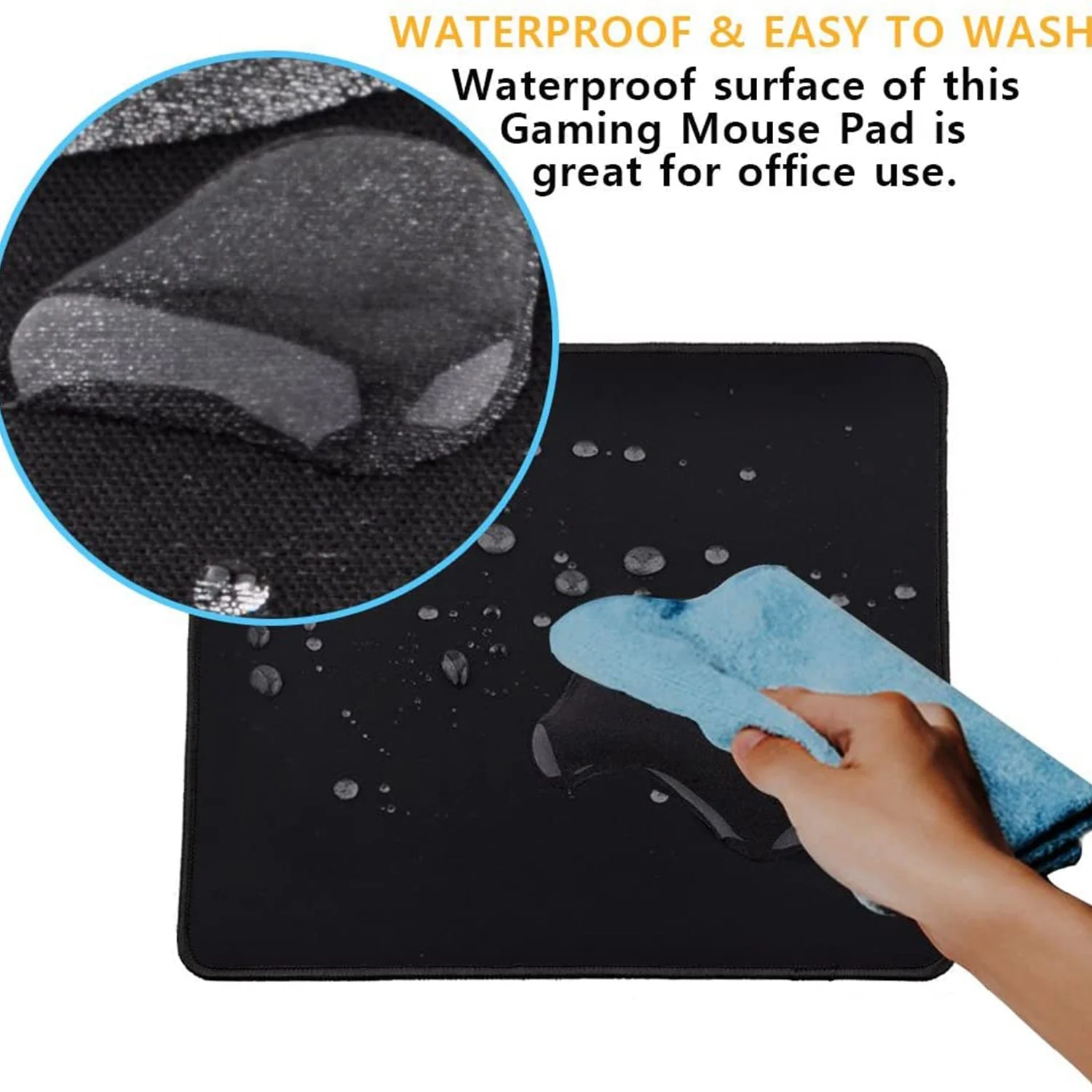 Simple Mouse Pad Used For Mouse While Using Computer. - Image 3