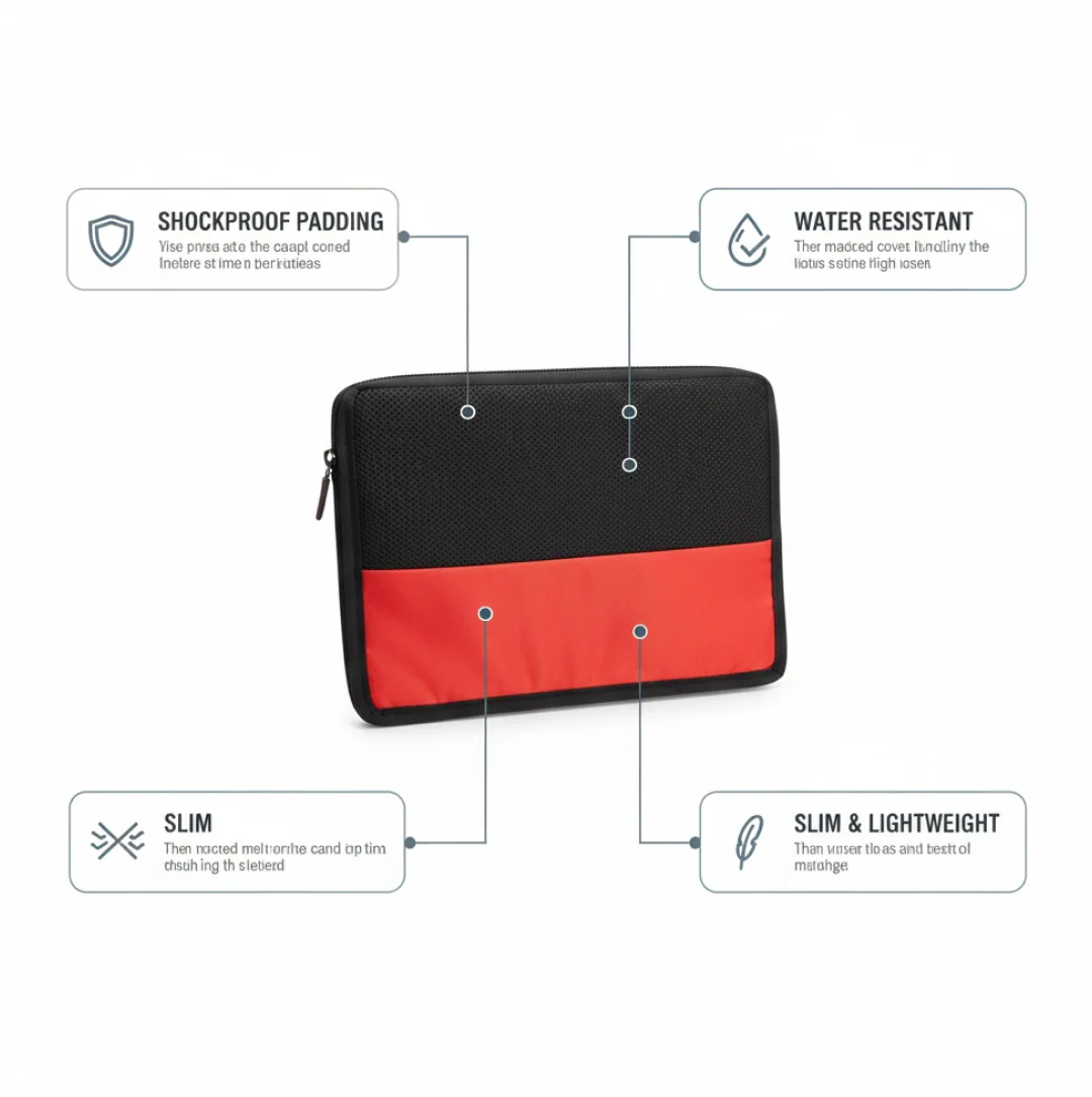 Laptop Cover Bag Used As A Laptop Holder To Get Along With Laptop Anywhere Easily - Image 3