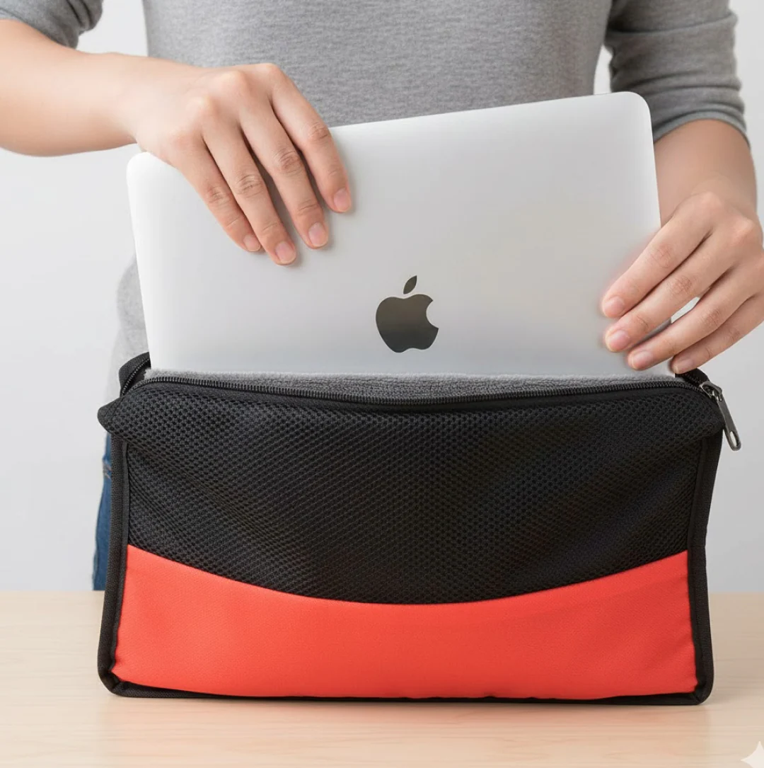 Laptop Cover Bag Used As A Laptop Holder To Get Along With Laptop Anywhere Easily - Image 4