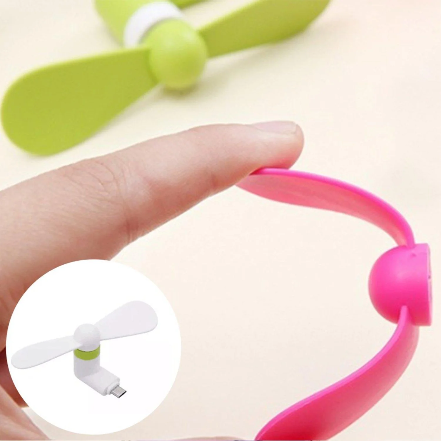 Mini USB Fan – Instant Cooling Handy Fan for Anytime Use (Micro Port) - Image 8