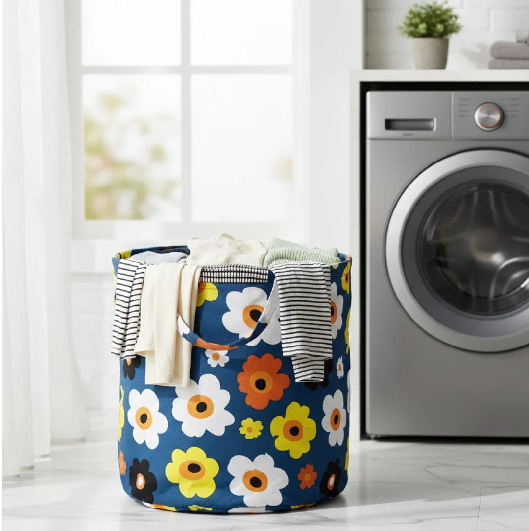 Canvas Laundry Bag, Toy Storage, Laundry Storage - Image 3