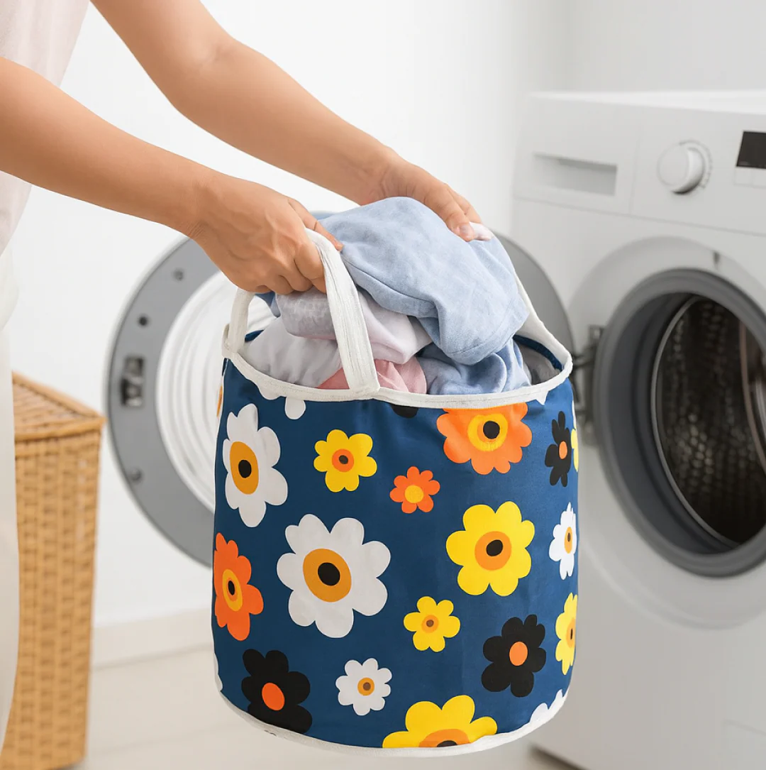 Canvas Laundry Bag, Toy Storage, Laundry Storage - Image 6