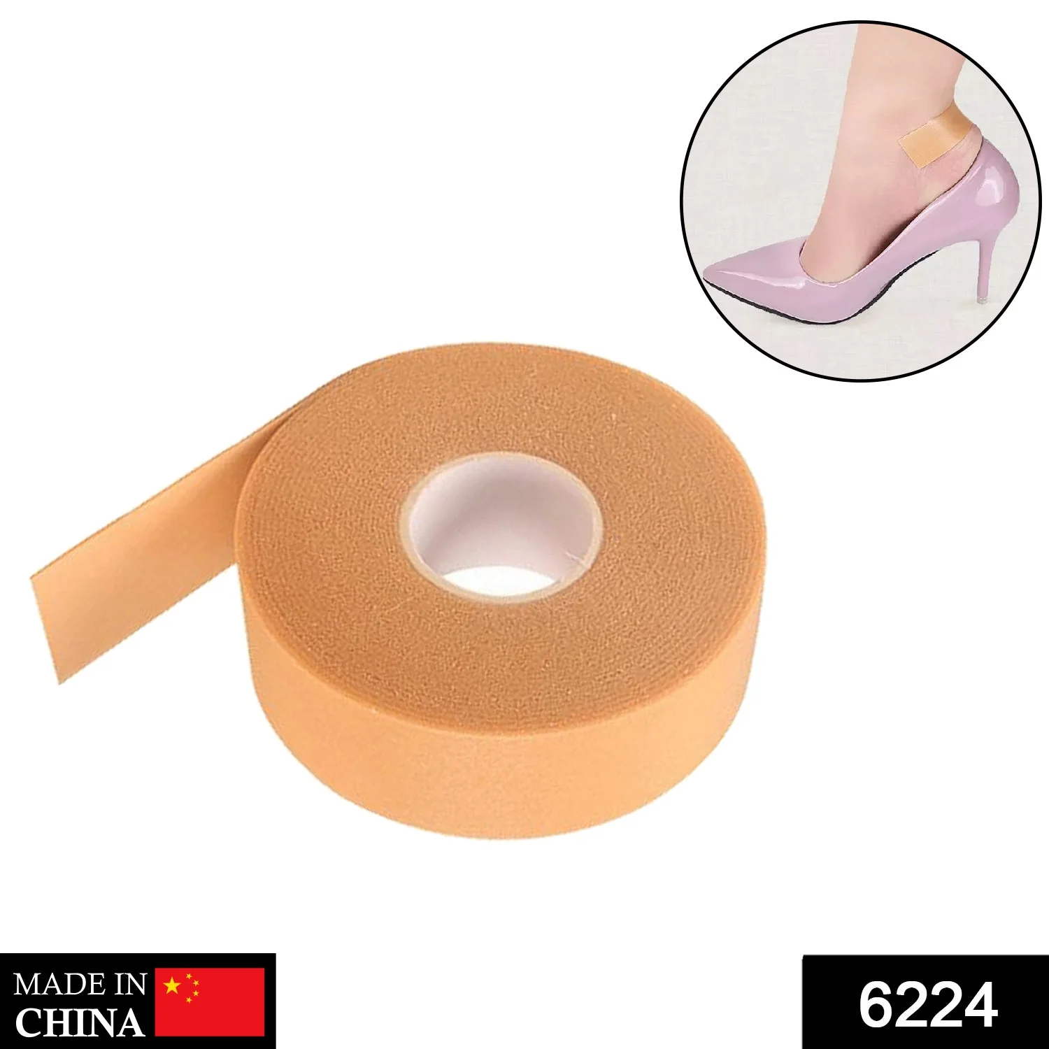 Anti-Wear Foam Heel Sticker – Waterproof Blister Plaster & Foot Care Pad - Image 2