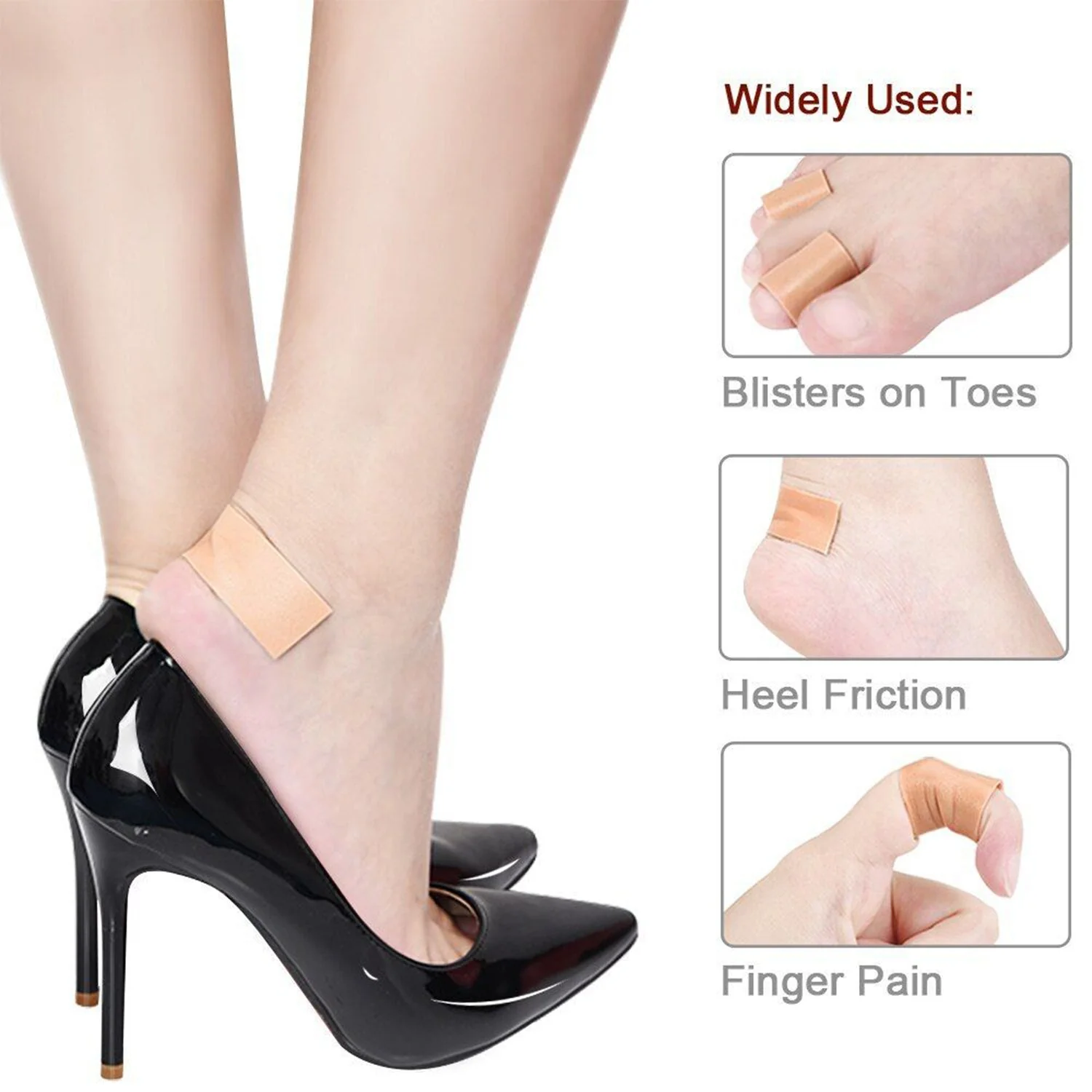 Anti-Wear Foam Heel Sticker – Waterproof Blister Plaster & Foot Care Pad - Image 7