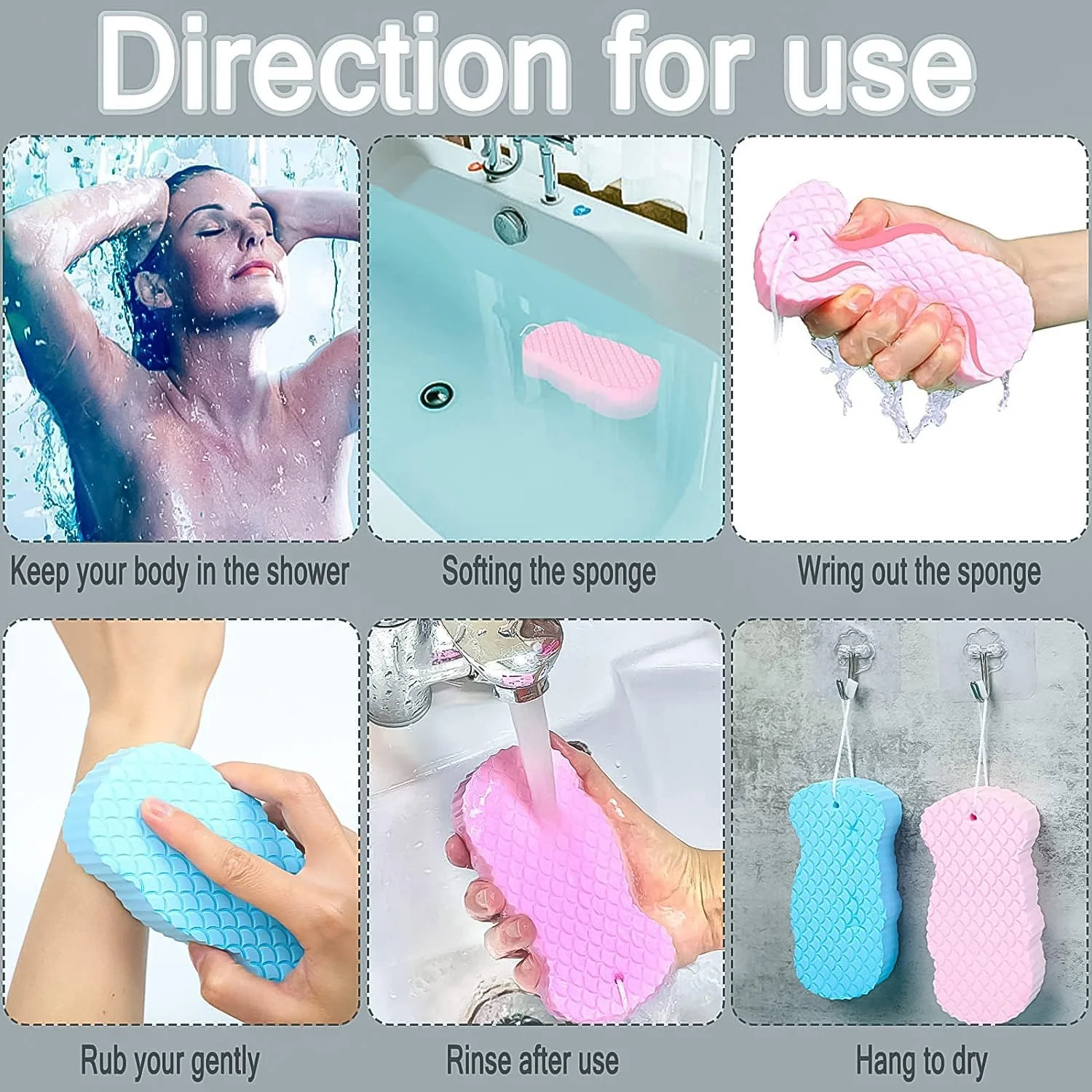 Ultra Soft Exfoliating Sponge – Dead Skin Remover & Face Scrubber - Image 7
