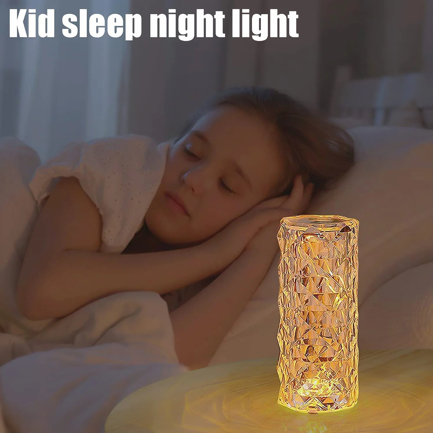 Diamond table lamp Candles for Home Decoration, Crystal Candle Lights, Diwali - Image 4