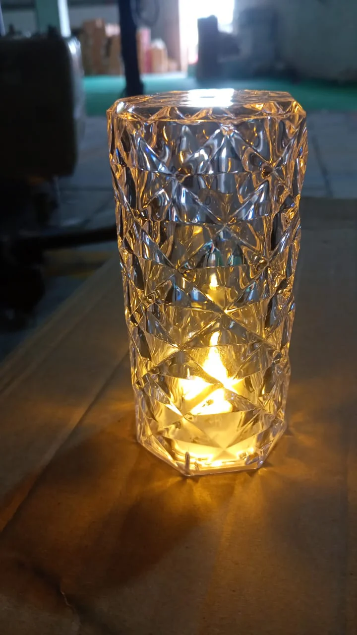 Diamond table lamp Candles for Home Decoration, Crystal Candle Lights, Diwali - Image 7
