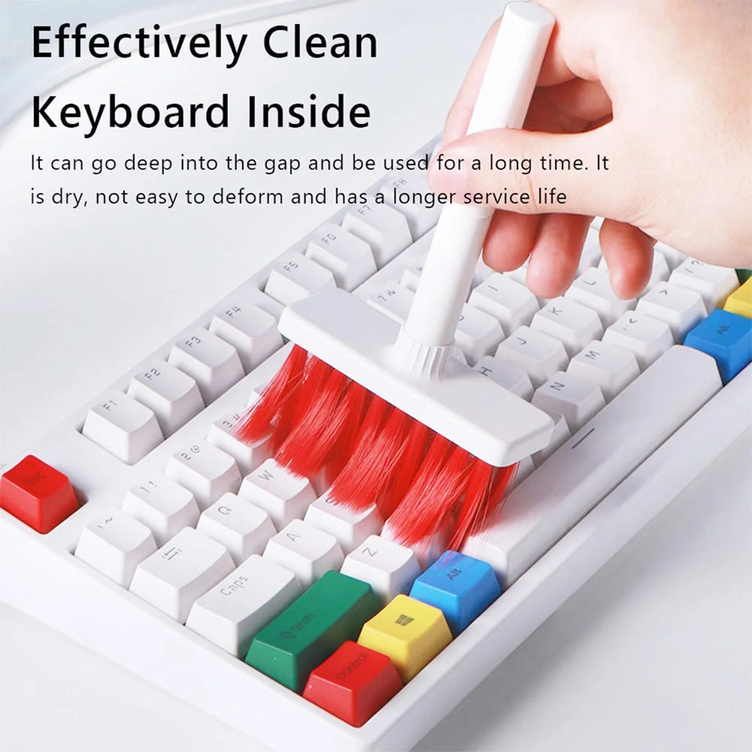 5in1 Multi-Function Soft Dust Clean Brush for Computer with Corner Gap - Image 3