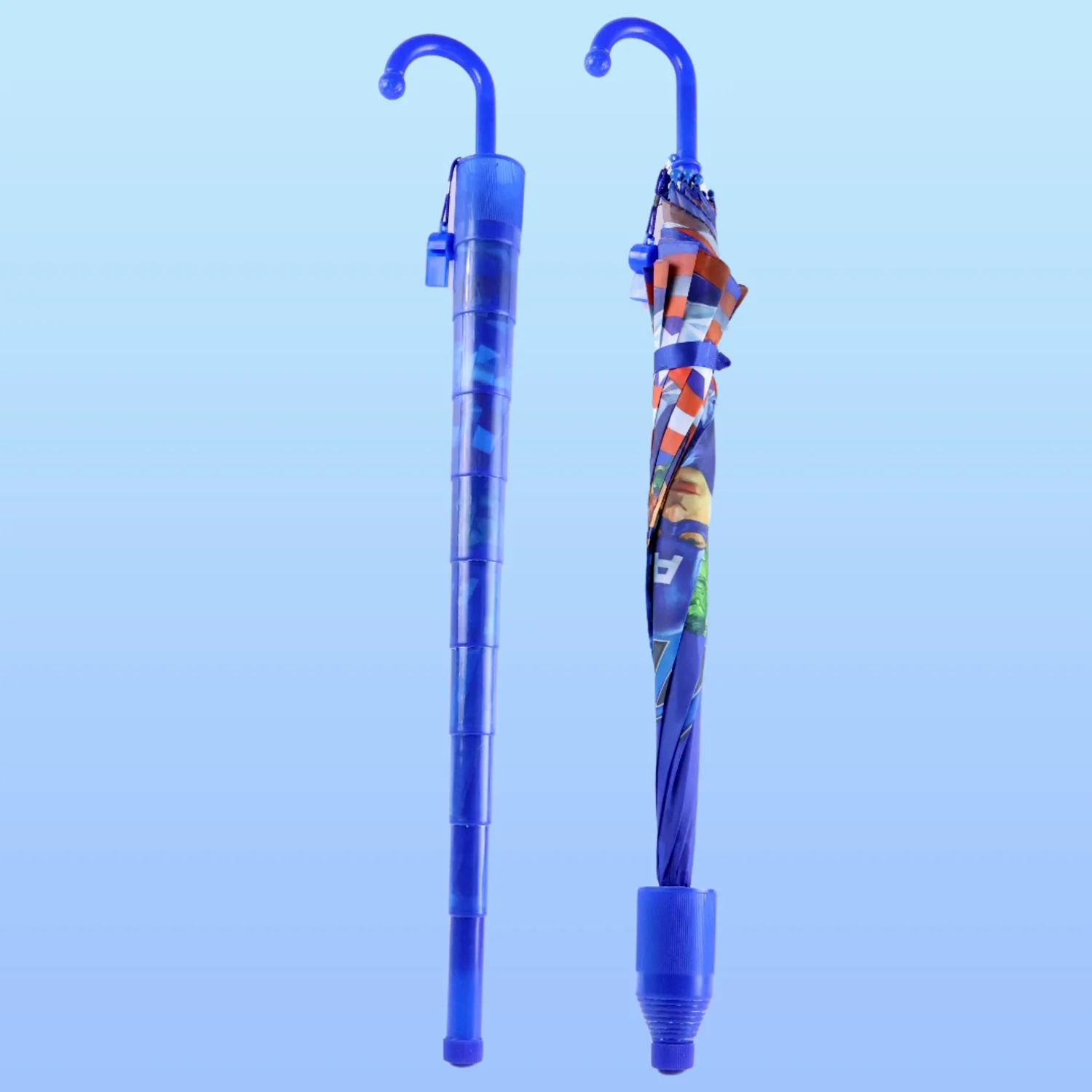 Umbrella With Handle and Lightweight Safety Round plastic cap - Image 3