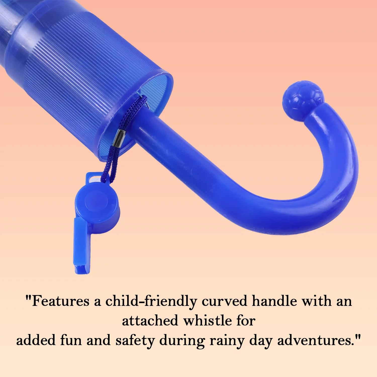 Umbrella With Handle and Lightweight Safety Round plastic cap - Image 7