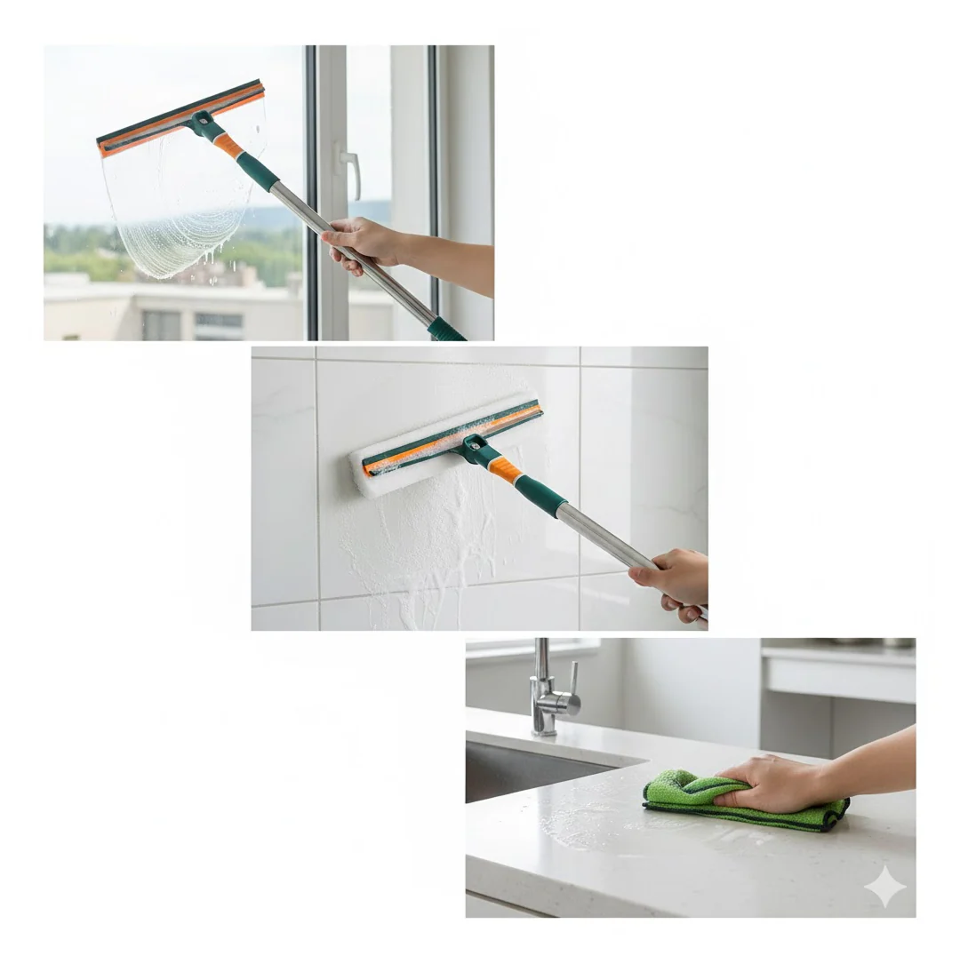 3-in-1 Glass Wiper – Multi-Surface Cleaner for Home & Office - Image 4