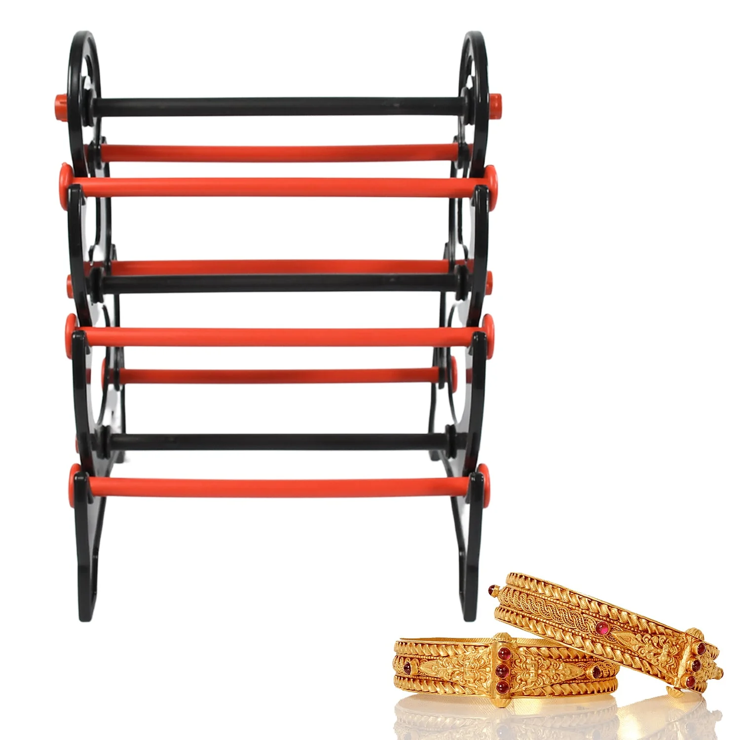 Bangle Stand 3 Step Bangle Storage Organizer Suitable For Display & Home - Image 12