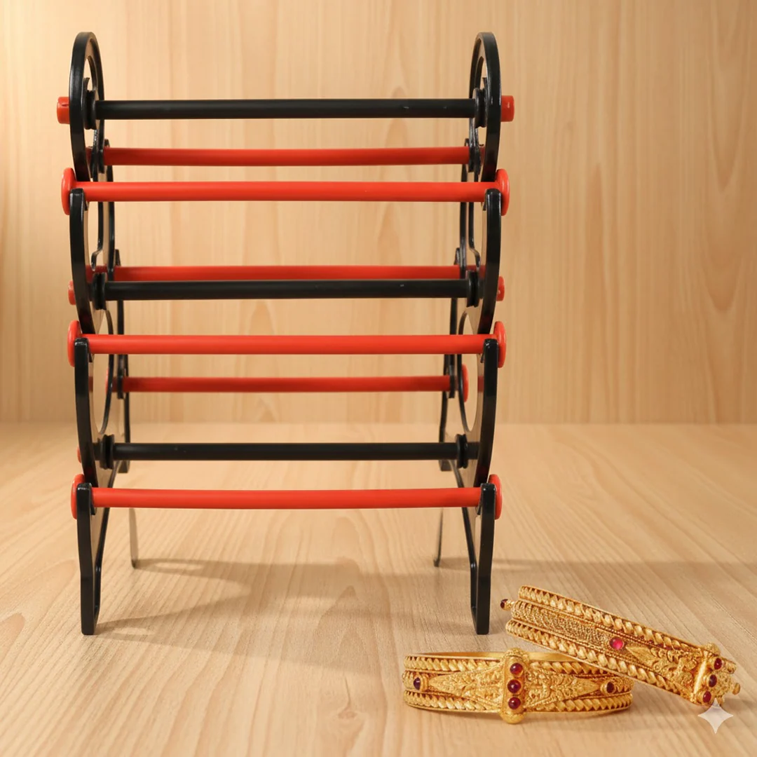 Bangle Stand 3 Step Bangle Storage Organizer Suitable For Display & Home - Image 5