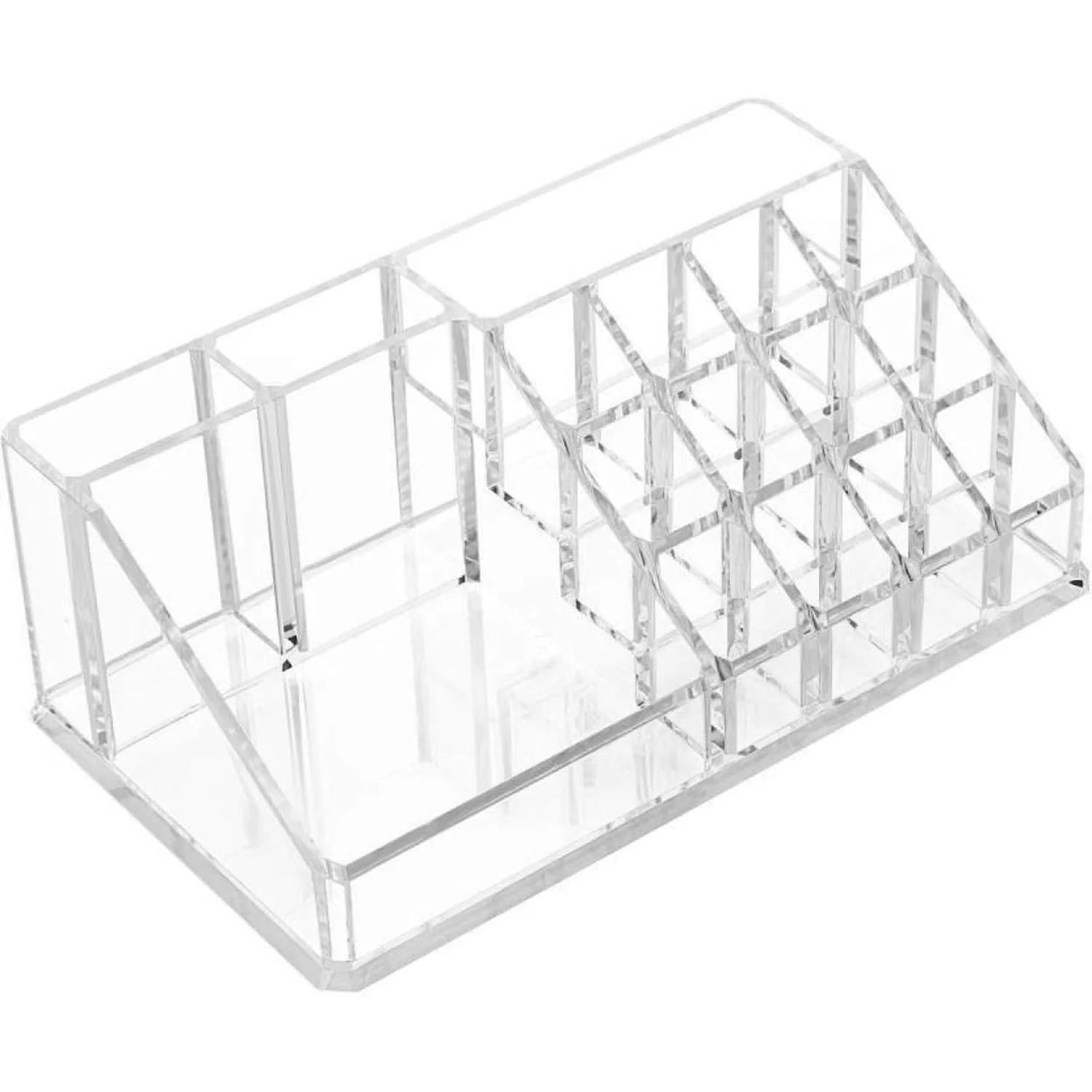 16 Compartment Cosmetic Makeup Jewellery Lipstick Storage Organiser Box - Image 5