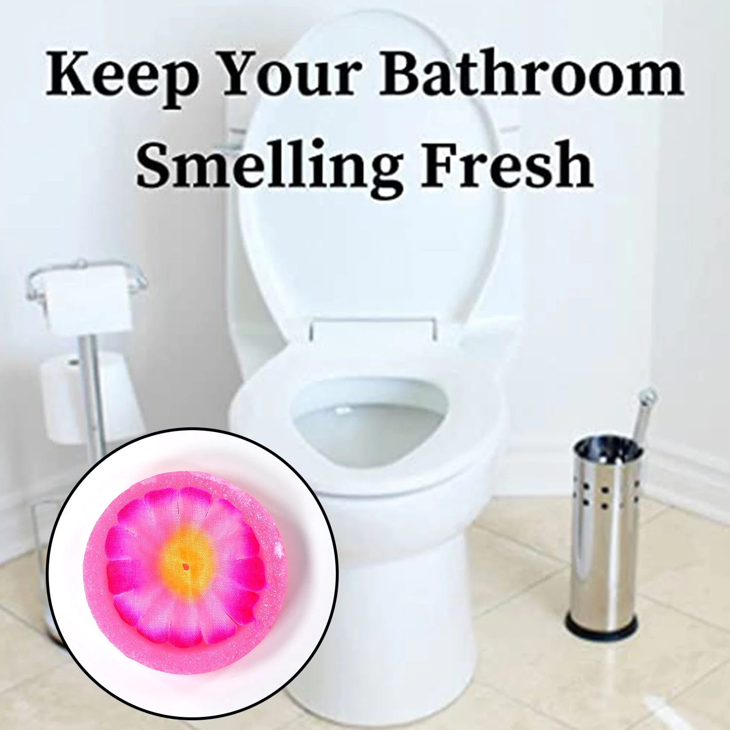 World Air freshener Flowers Block for Bathroom and Toilet - Image 5