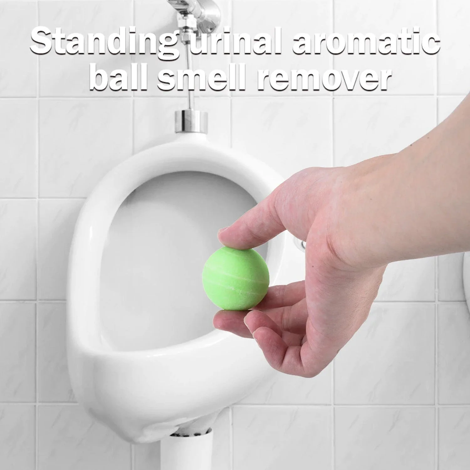 Urinal Balls | Sani Balls | Bathroom Freshener  Long-Lasting Fragrance (5 Pcs Set) - Image 4