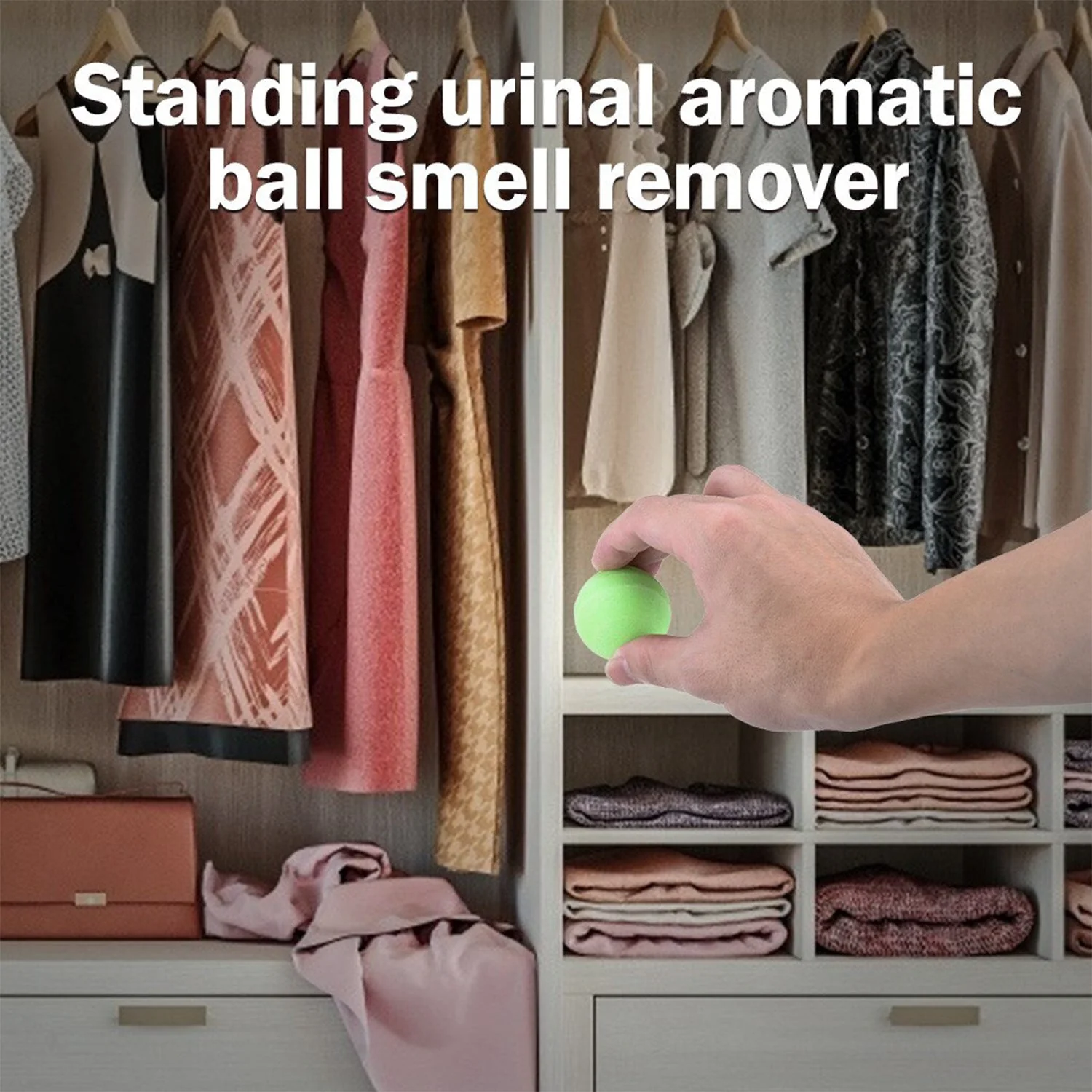 Urinal Balls | Sani Balls | Bathroom Freshener  Long-Lasting Fragrance (5 Pcs Set) - Image 6