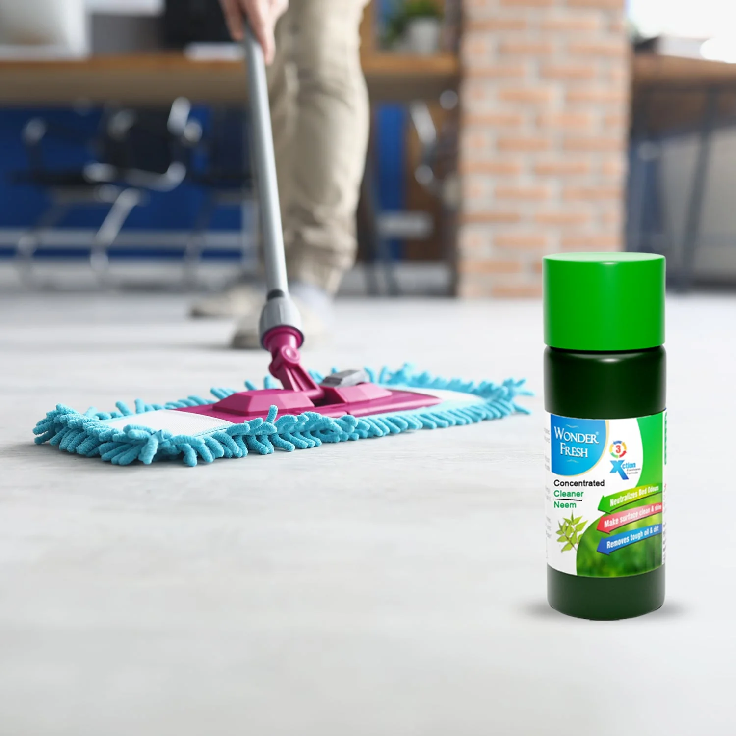 Mop Floor Surface Cleaner Liquid - Disinfectant, Insect Repellent - Image 5