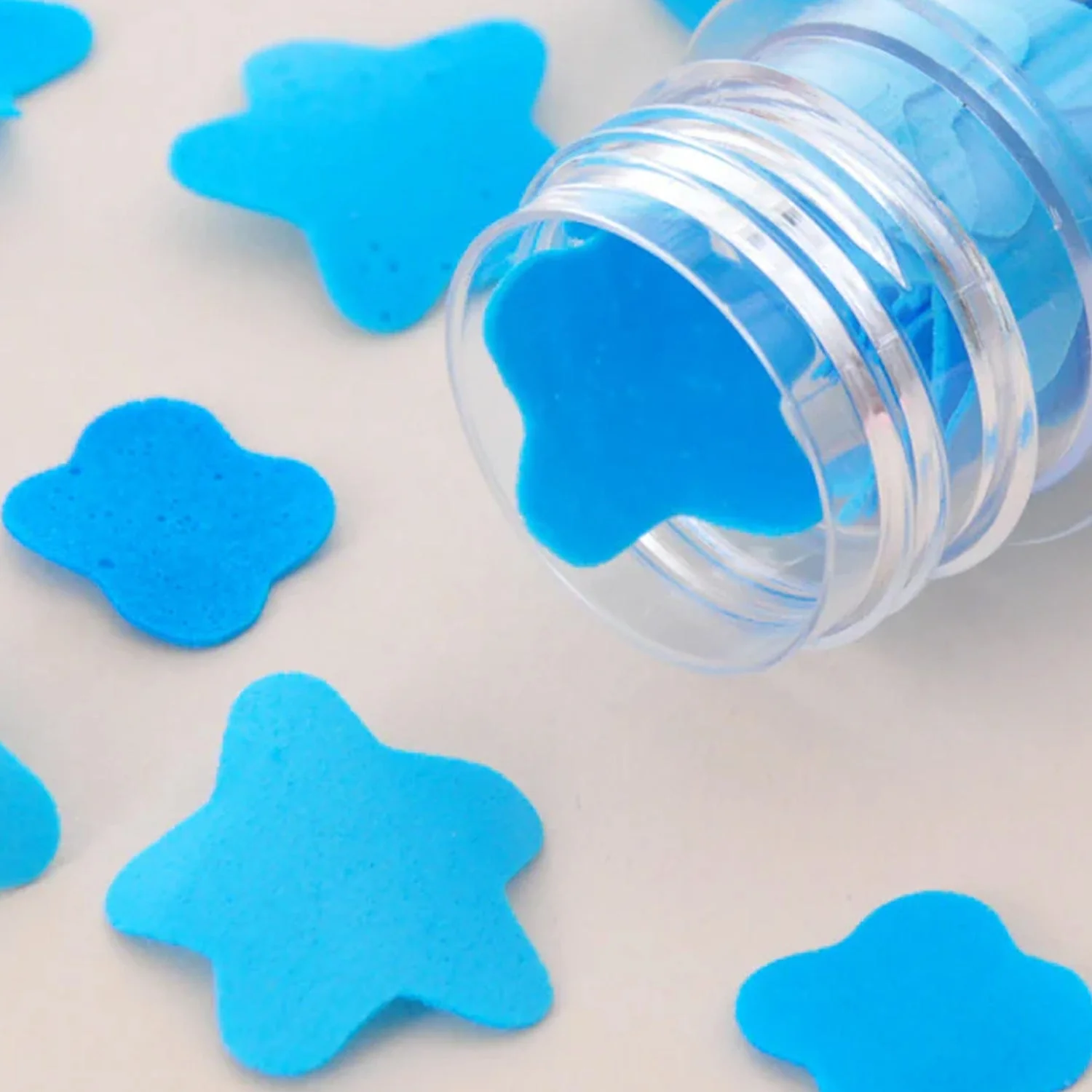 Portable Hand Washing Bath Flower Shape Paper Soap Strips In Test Tube Bottle - Image 7