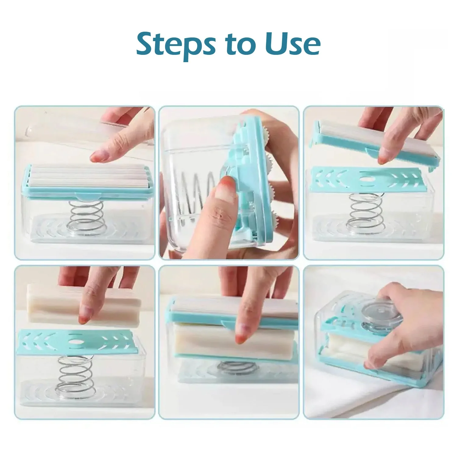 2-in-1 Portable Soap Dish & Dispenser – Multifunctional Soap Holder  (1 Pc) - Image 8