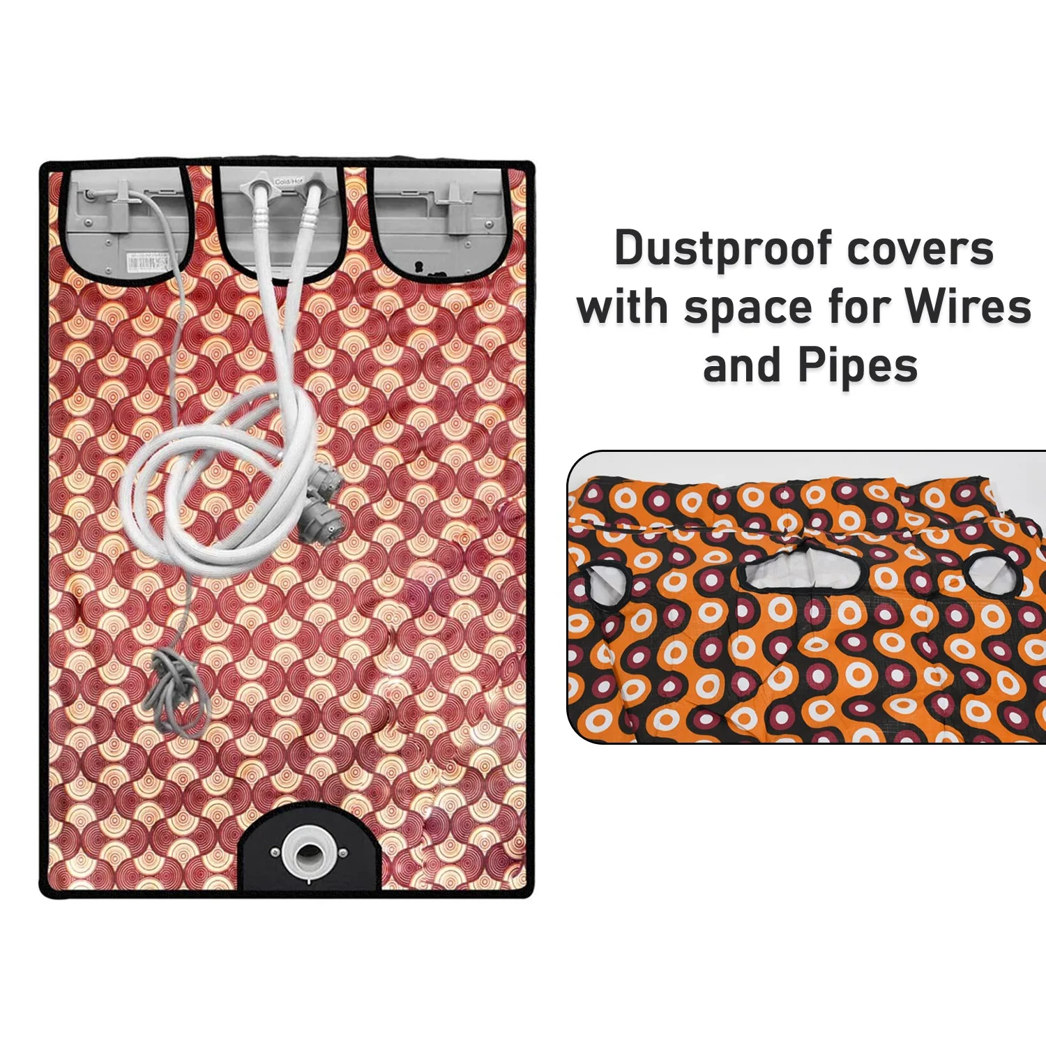 Waterproof Washing Machine Cover (size : 80x60x60 Cm) - Image 6