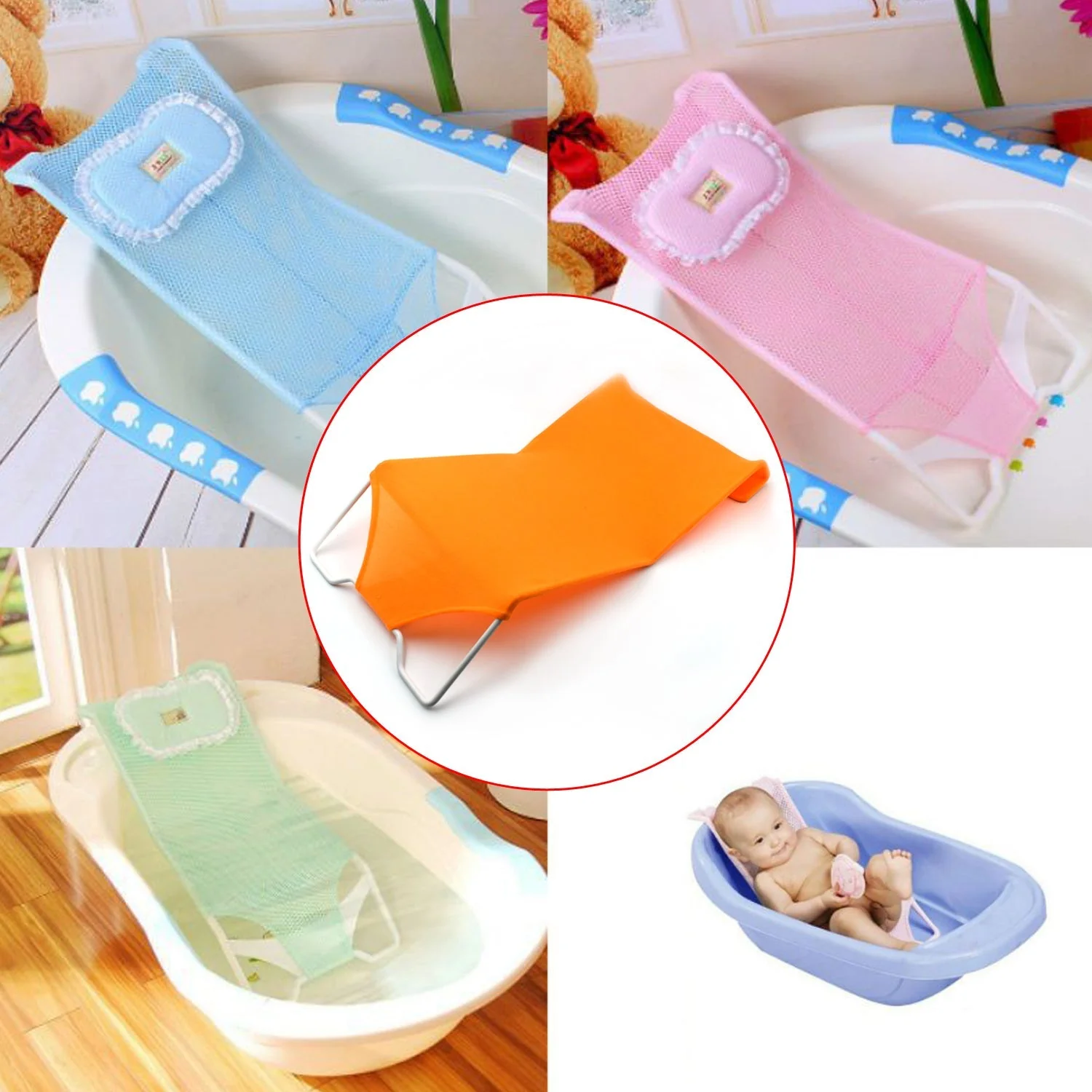 Baby Shower Seat Bed used in all household bathrooms for bathing purposes etc. - Image 3
