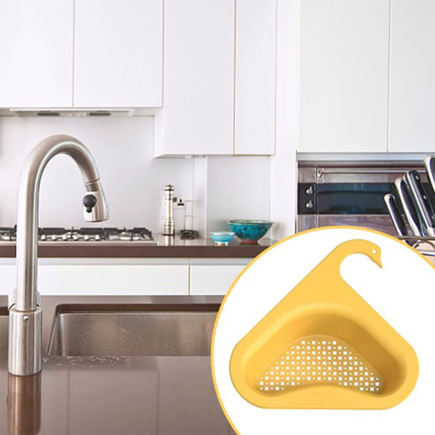 Swan Drain Strainer For Draining Kitchen Waste In Sinks And Wash Basins. - Image 6
