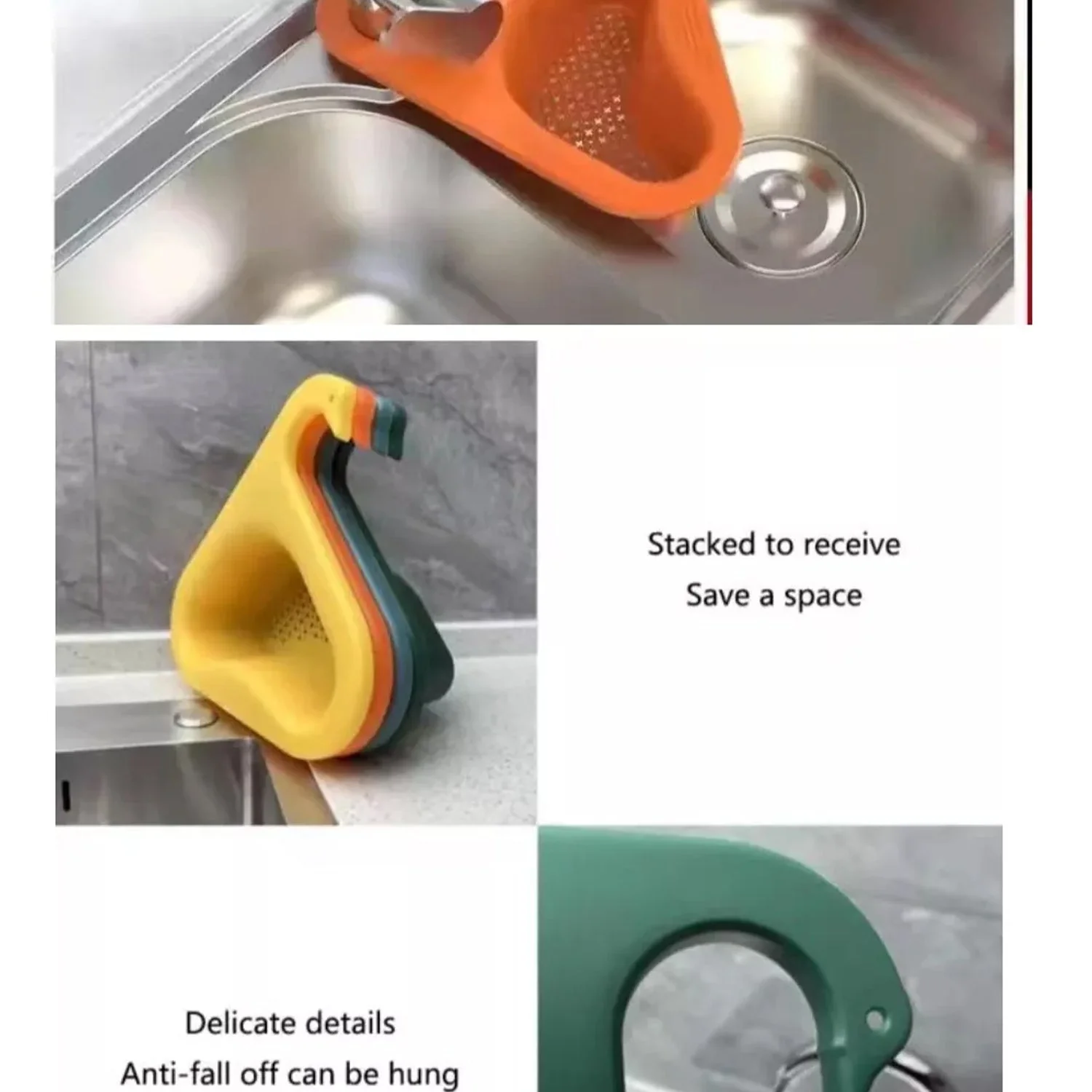 Swan Drain Strainer For Draining Kitchen Waste In Sinks And Wash Basins. - Image 7