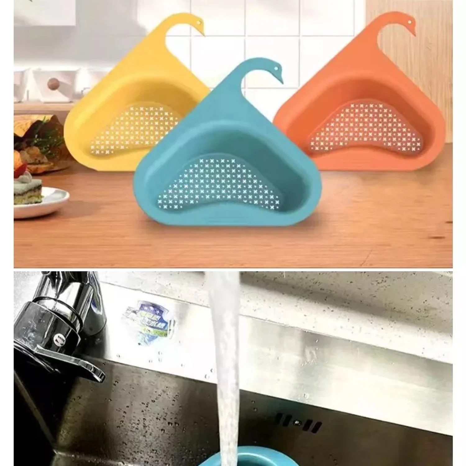 Swan Drain Strainer For Draining Kitchen Waste In Sinks And Wash Basins. - Image 8