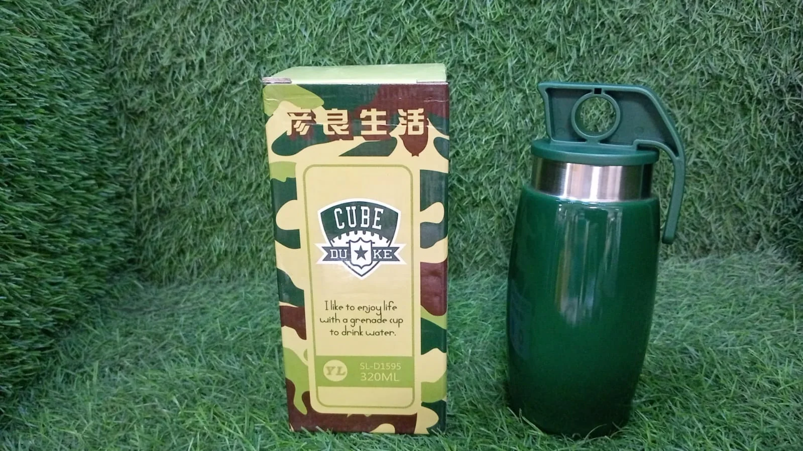 280ml Grenade Shape Leak-Proof Water Bottle - Image 6