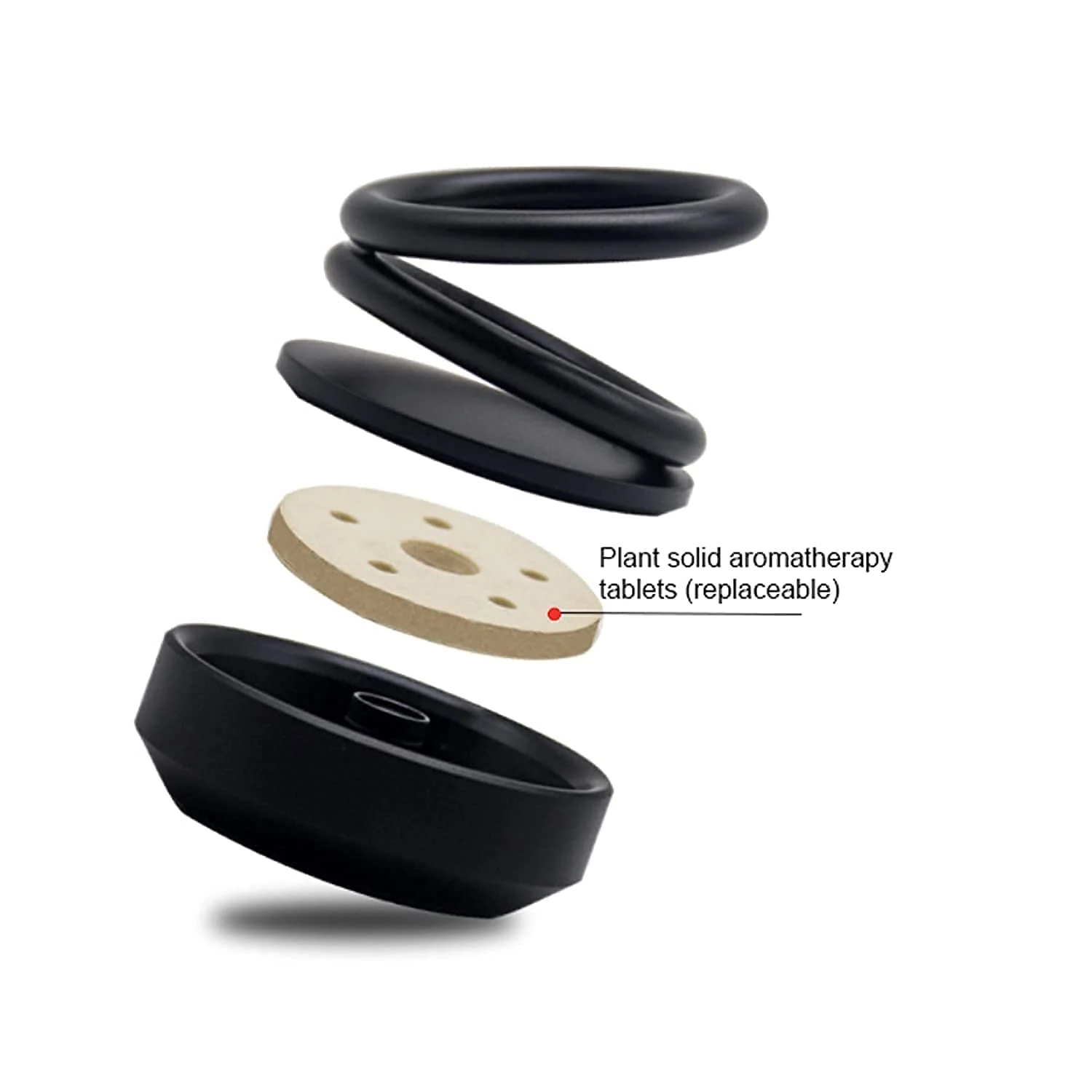 Solar Car Aroma Diffuser 360° Rotating Design, Air Freshener for Car, Home, Office - Image 12